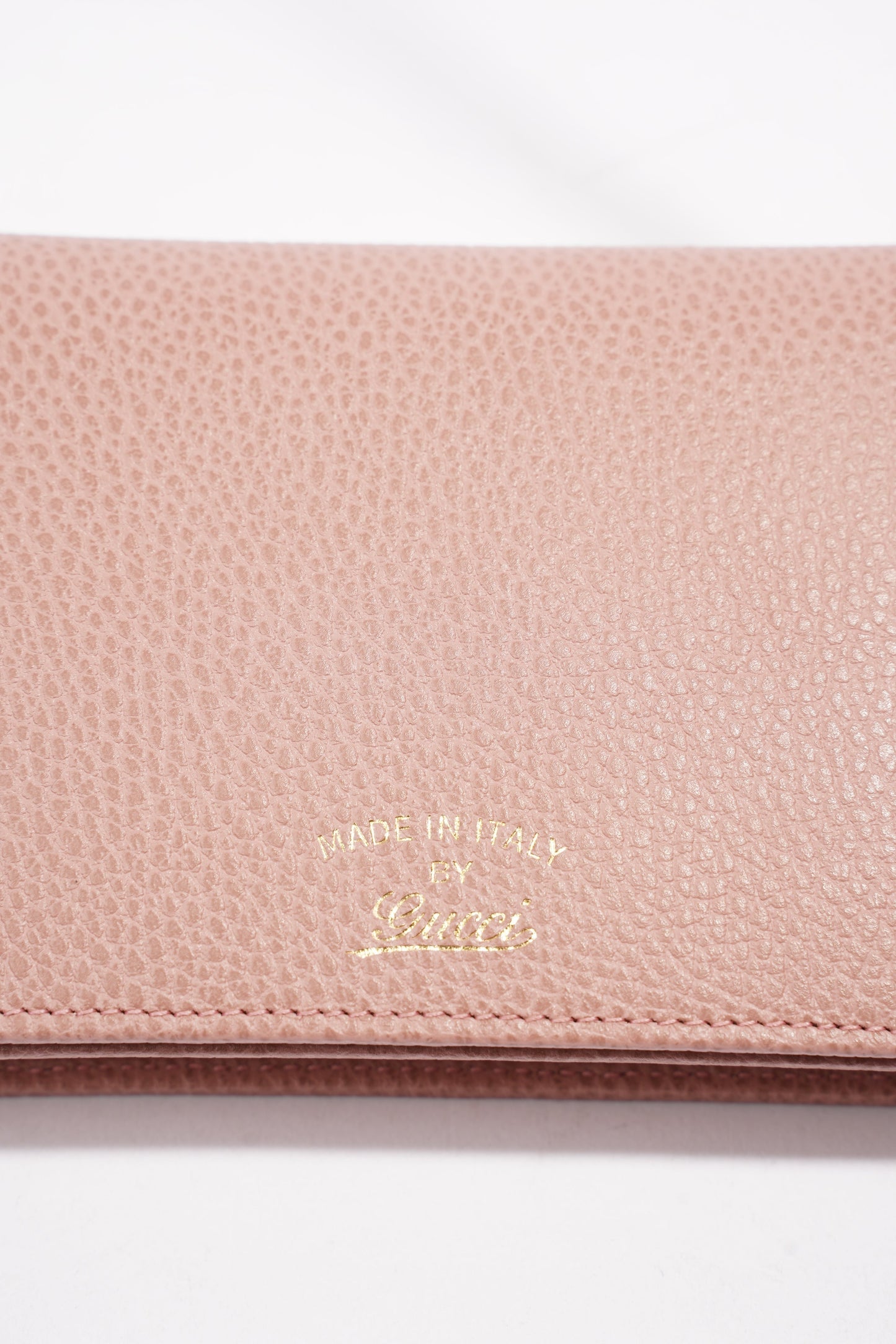 Gucci Swing Shoulder Bag Pink Leather