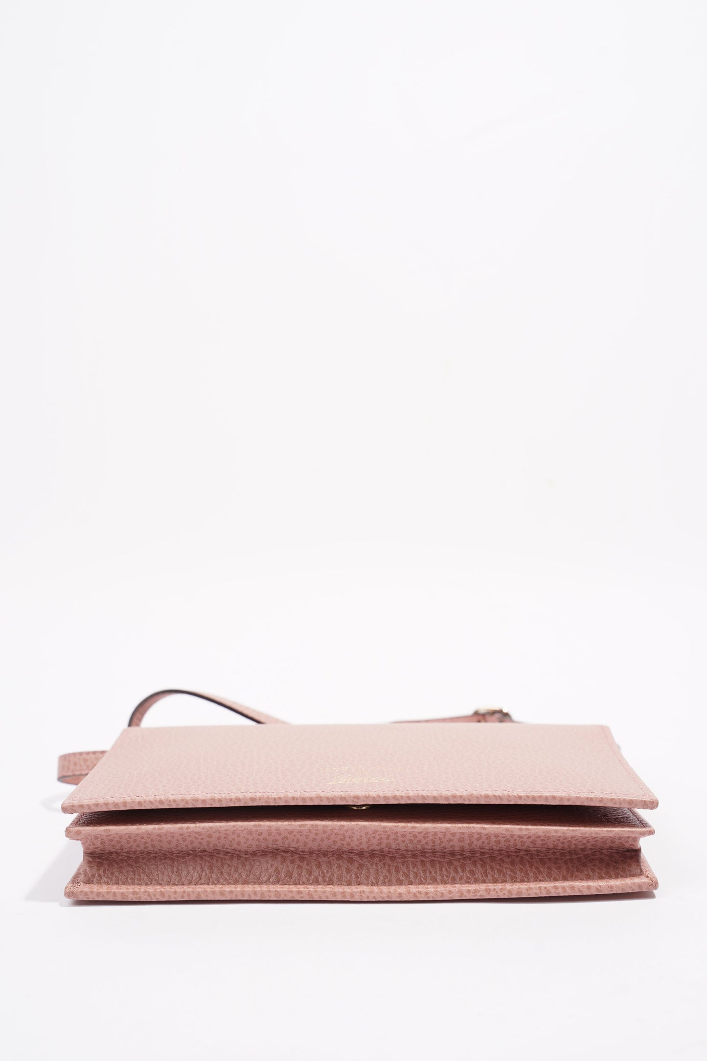 Gucci Swing Shoulder Bag Pink Leather