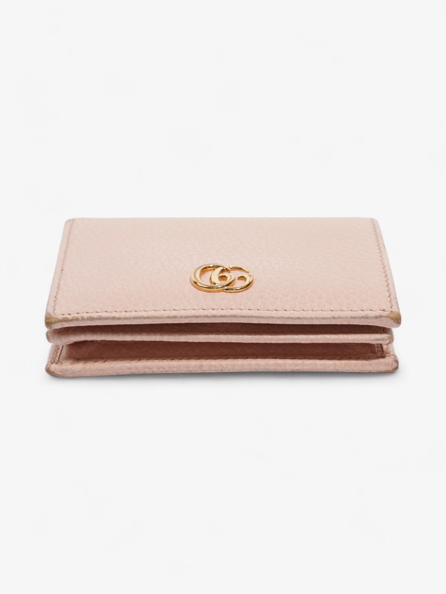 Gucci GG Marmont Compact Wallet Light Pink Leather