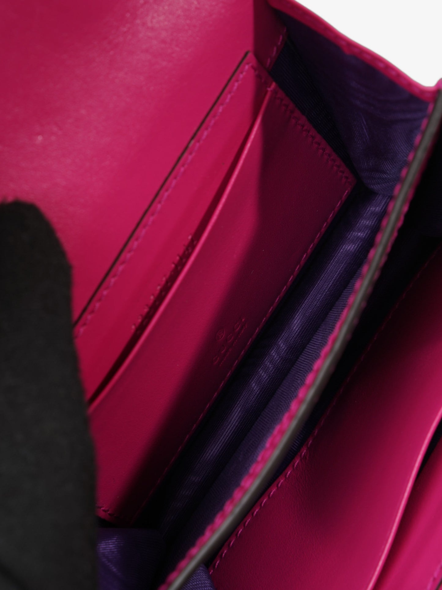 Gucci Lovely Bag Bright Pink Calfskin Leather Mini