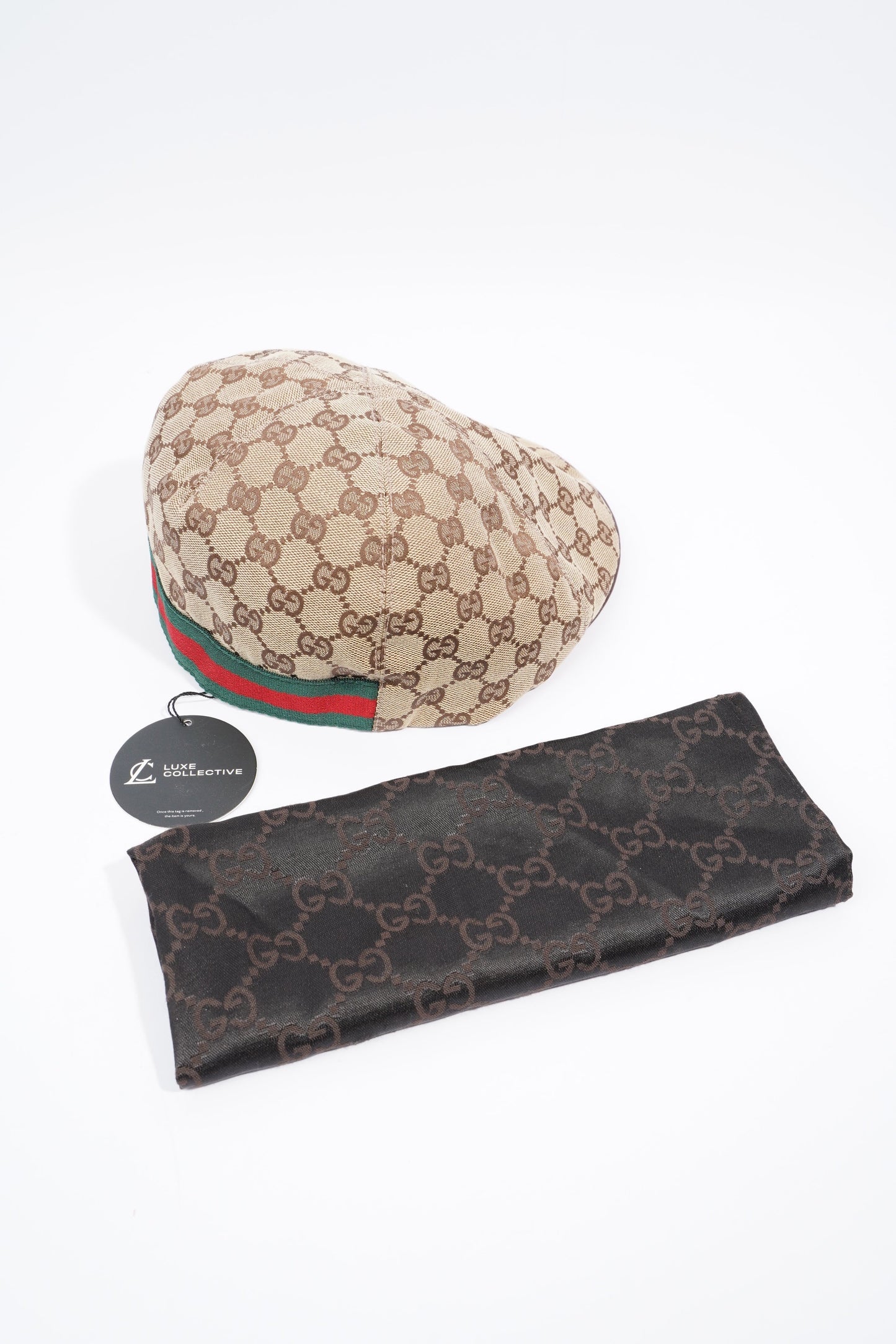 Gucci Flat Cap GG Supreme Canvas M