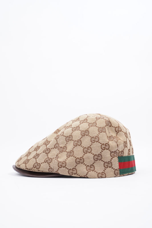 Gucci Flat Cap GG Supreme Canvas M