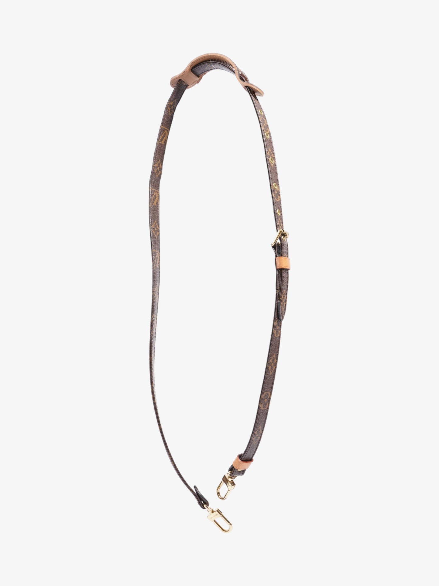 Louis Vuitton Adjustable Shoulder Strap Monogram Coated Canvas