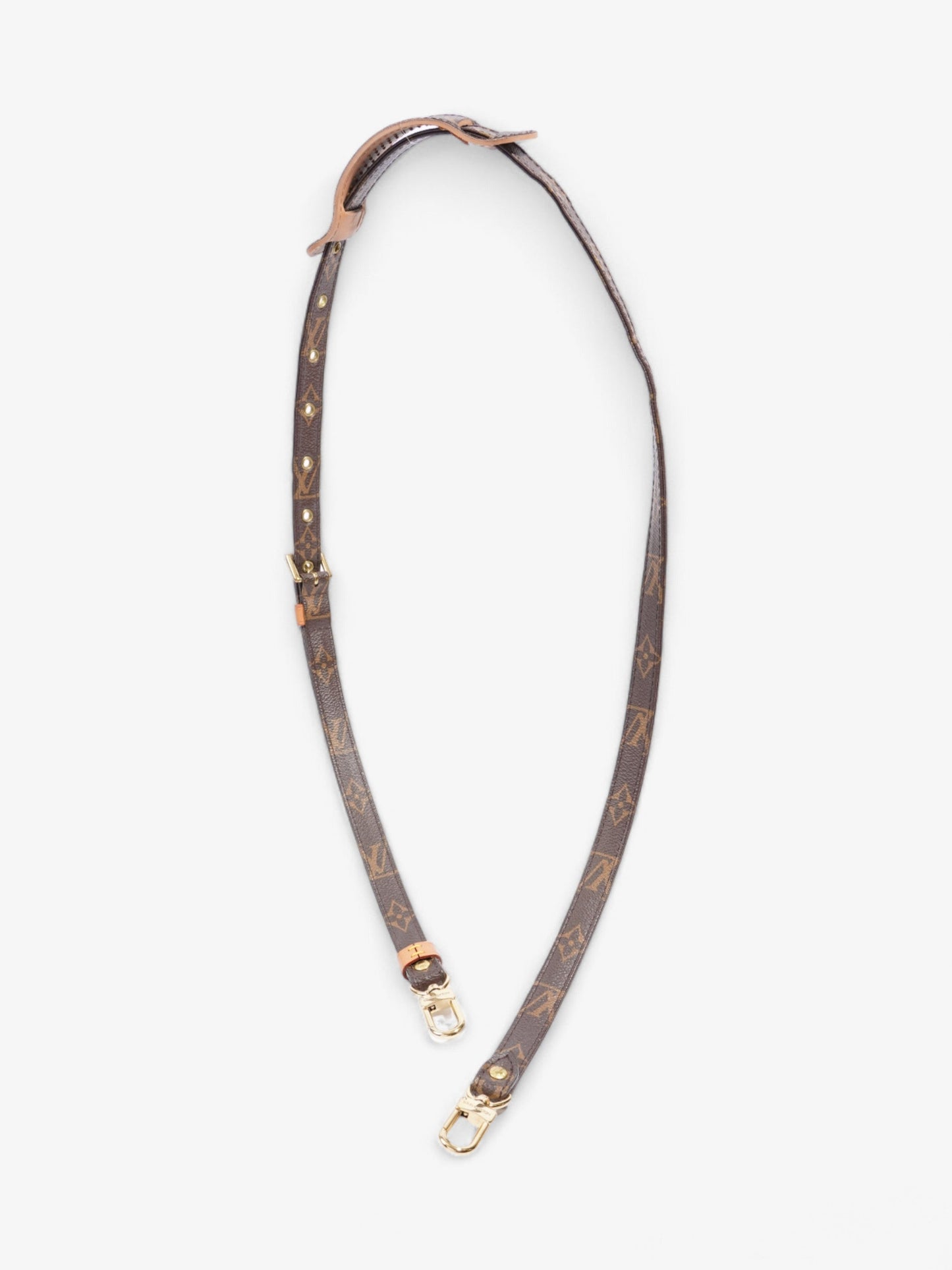Louis Vuitton Adjustable Shoulder Strap Monogram Coated Canvas