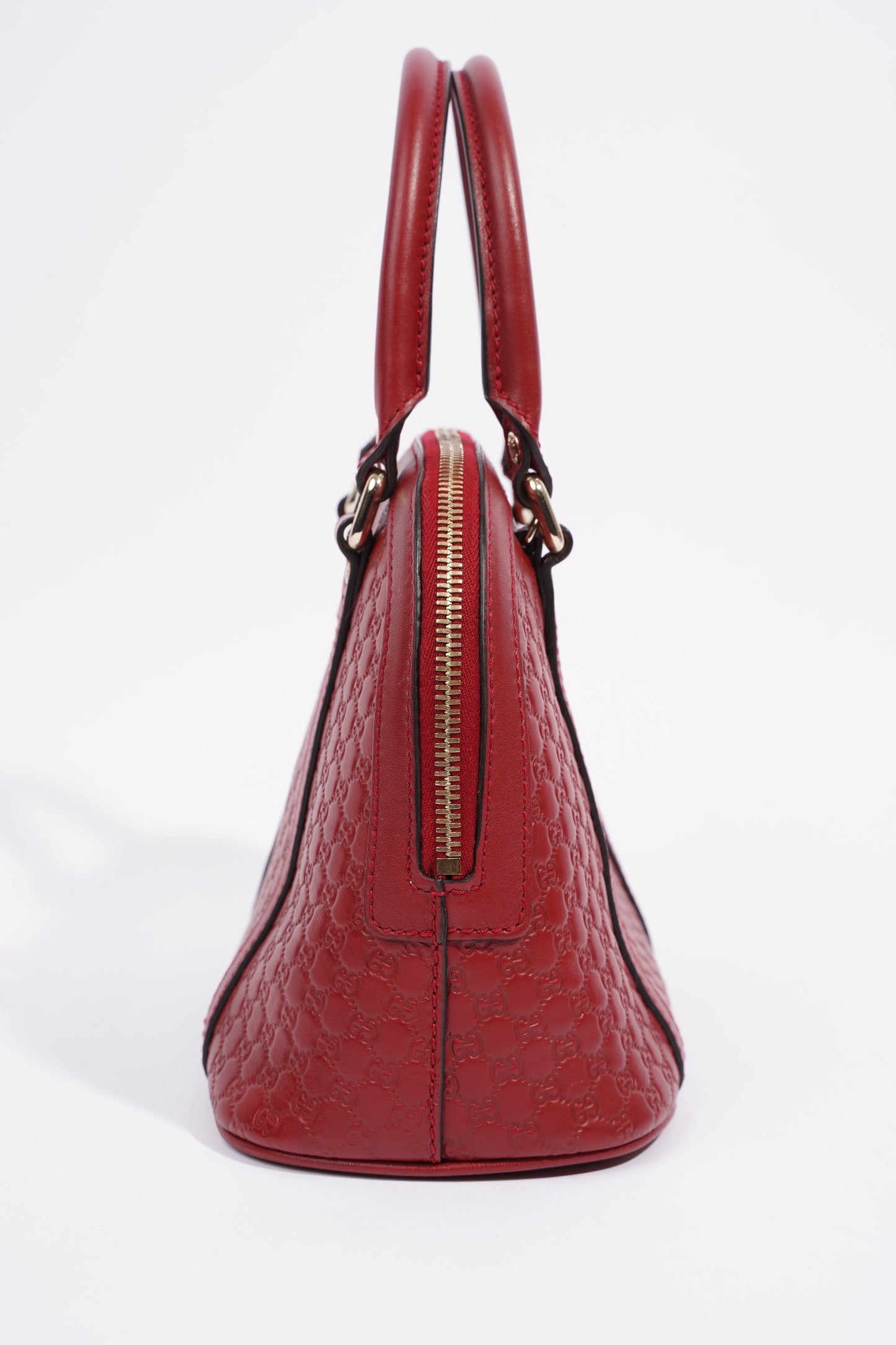 Gucci Microguccissima Mini Dome Red Leather