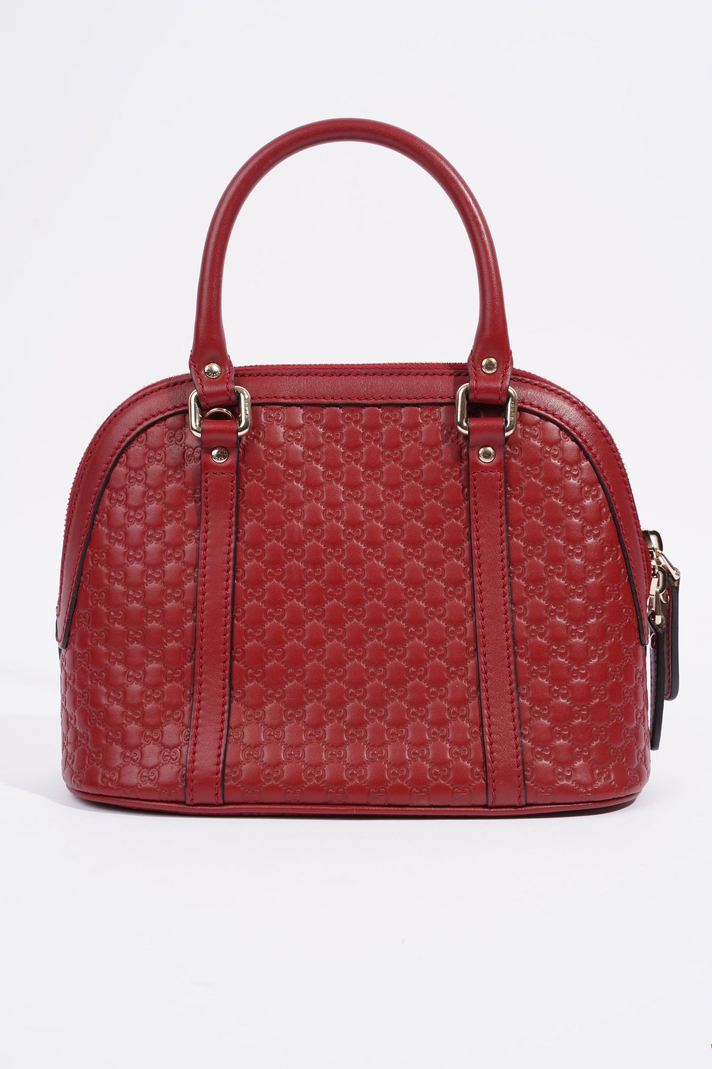 Gucci Microguccissima Mini Dome Red Leather