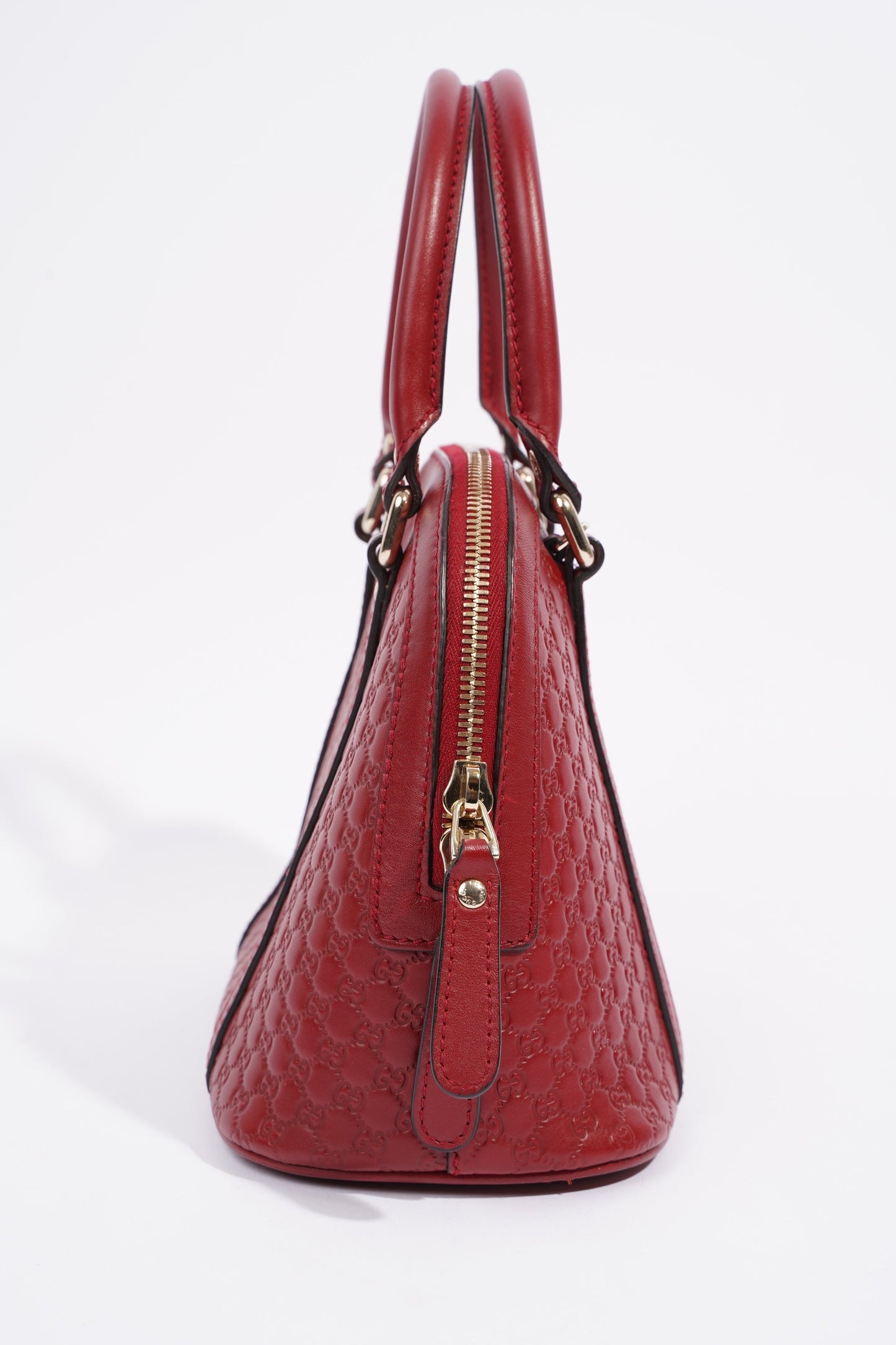 Gucci Microguccissima Mini Dome Red Leather