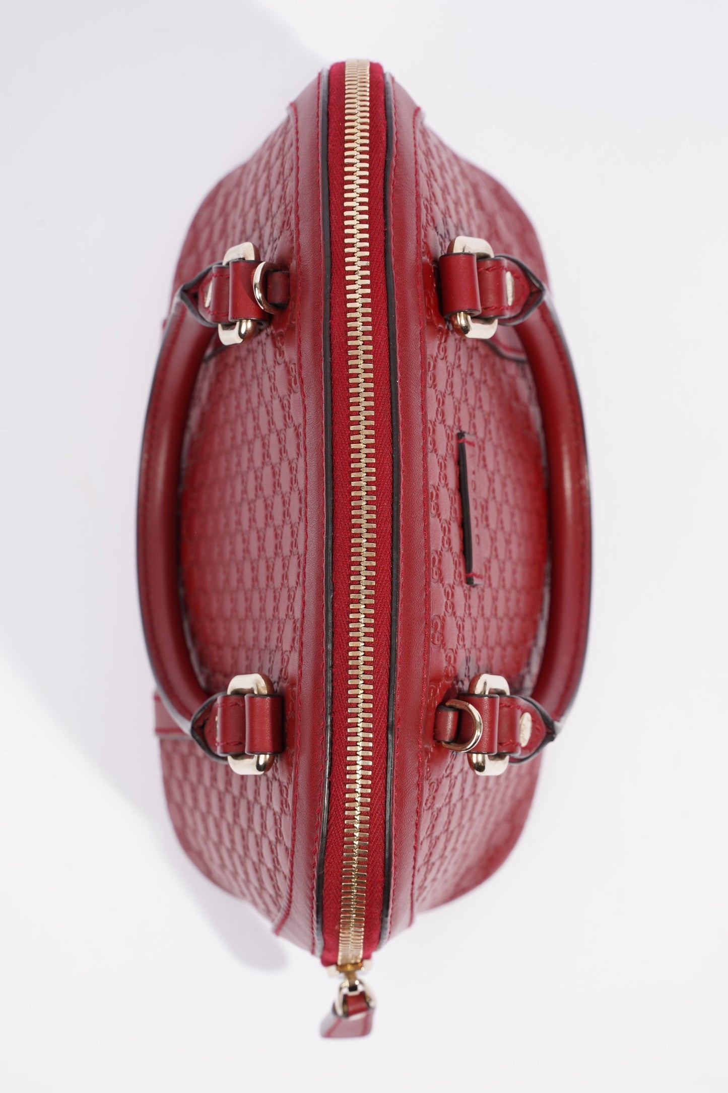 Gucci Microguccissima Mini Dome Red Leather