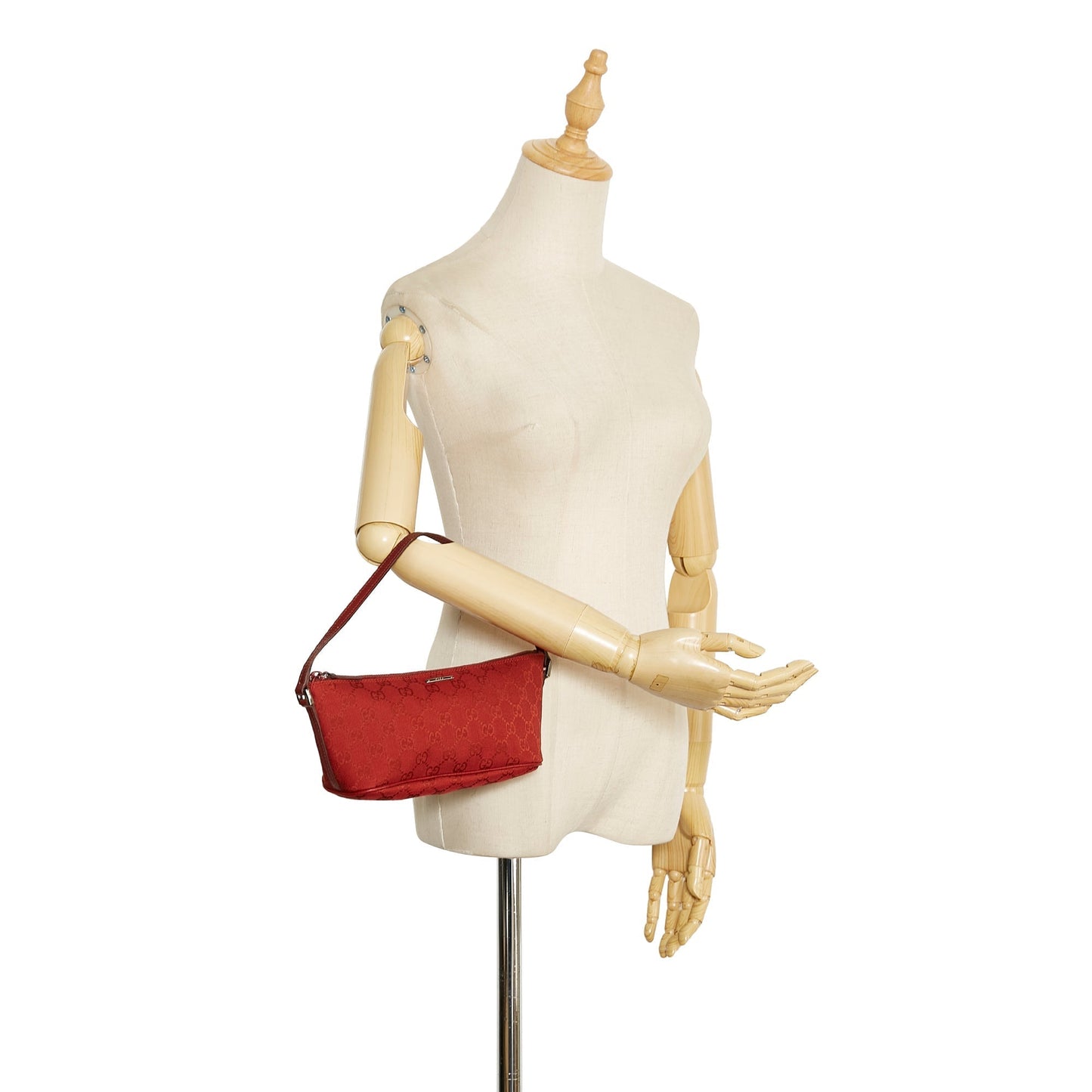 Gucci GG Canvas Boat Baguette
