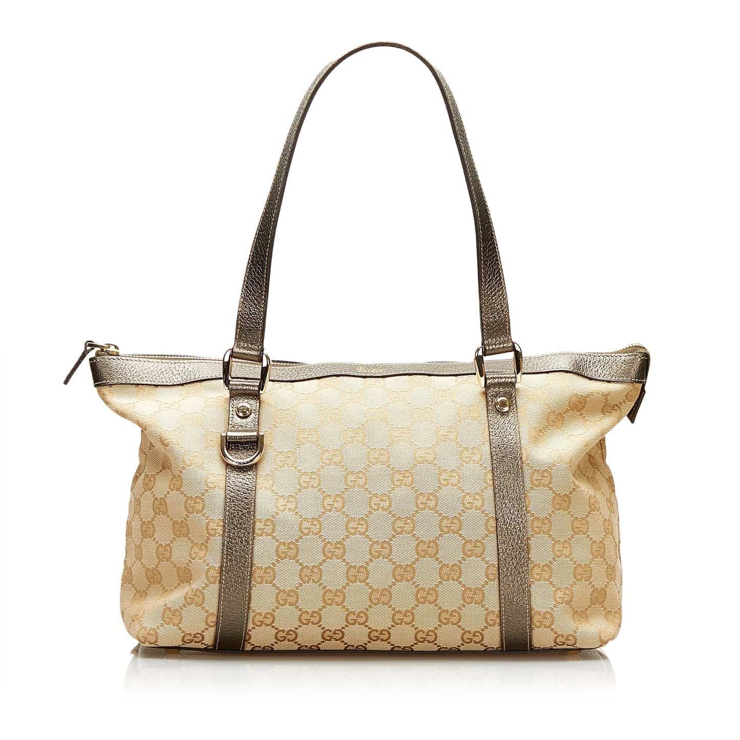 Gucci GG Canvas Abbey-D Ring Shoulder Bag