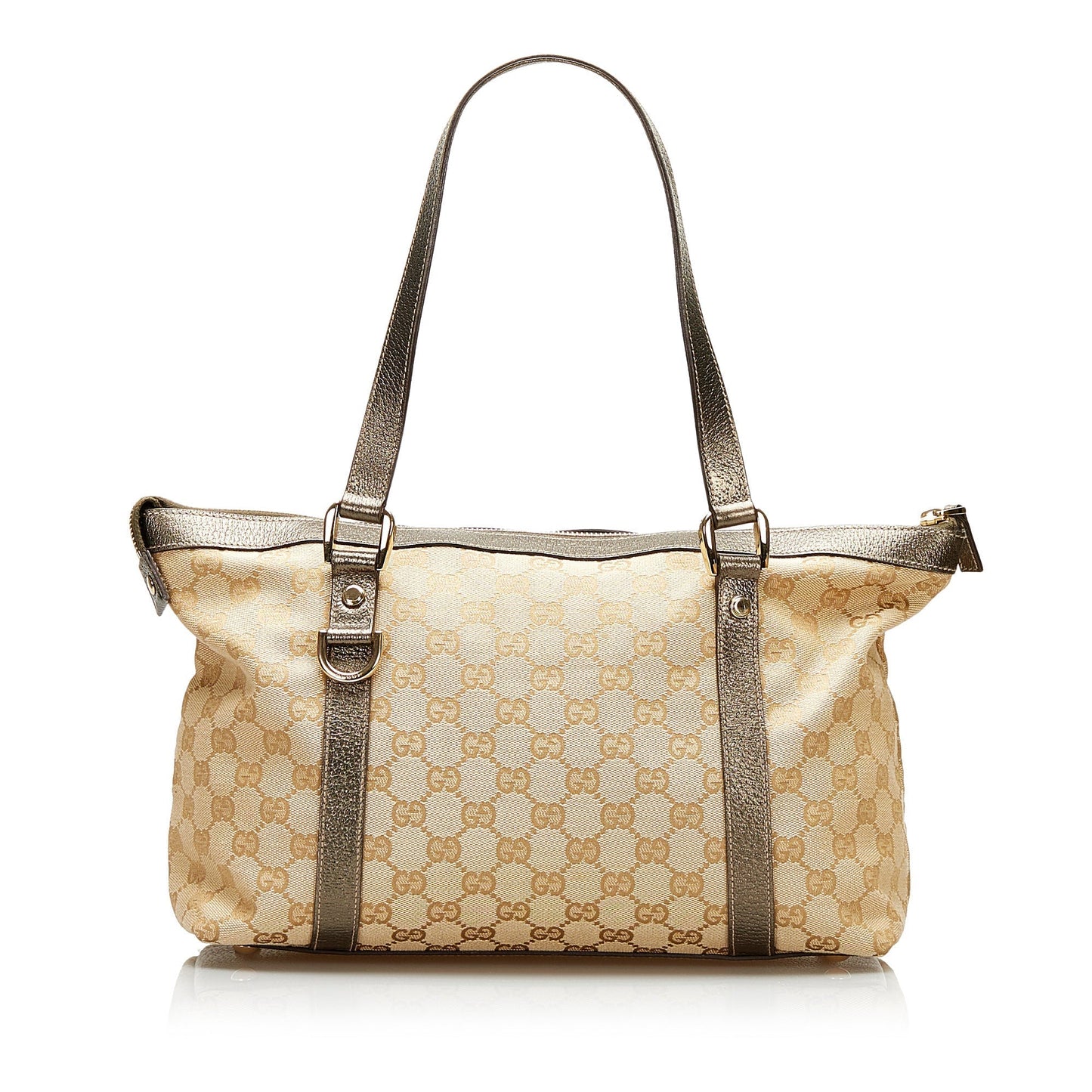Gucci GG Canvas Abbey-D Ring Shoulder Bag