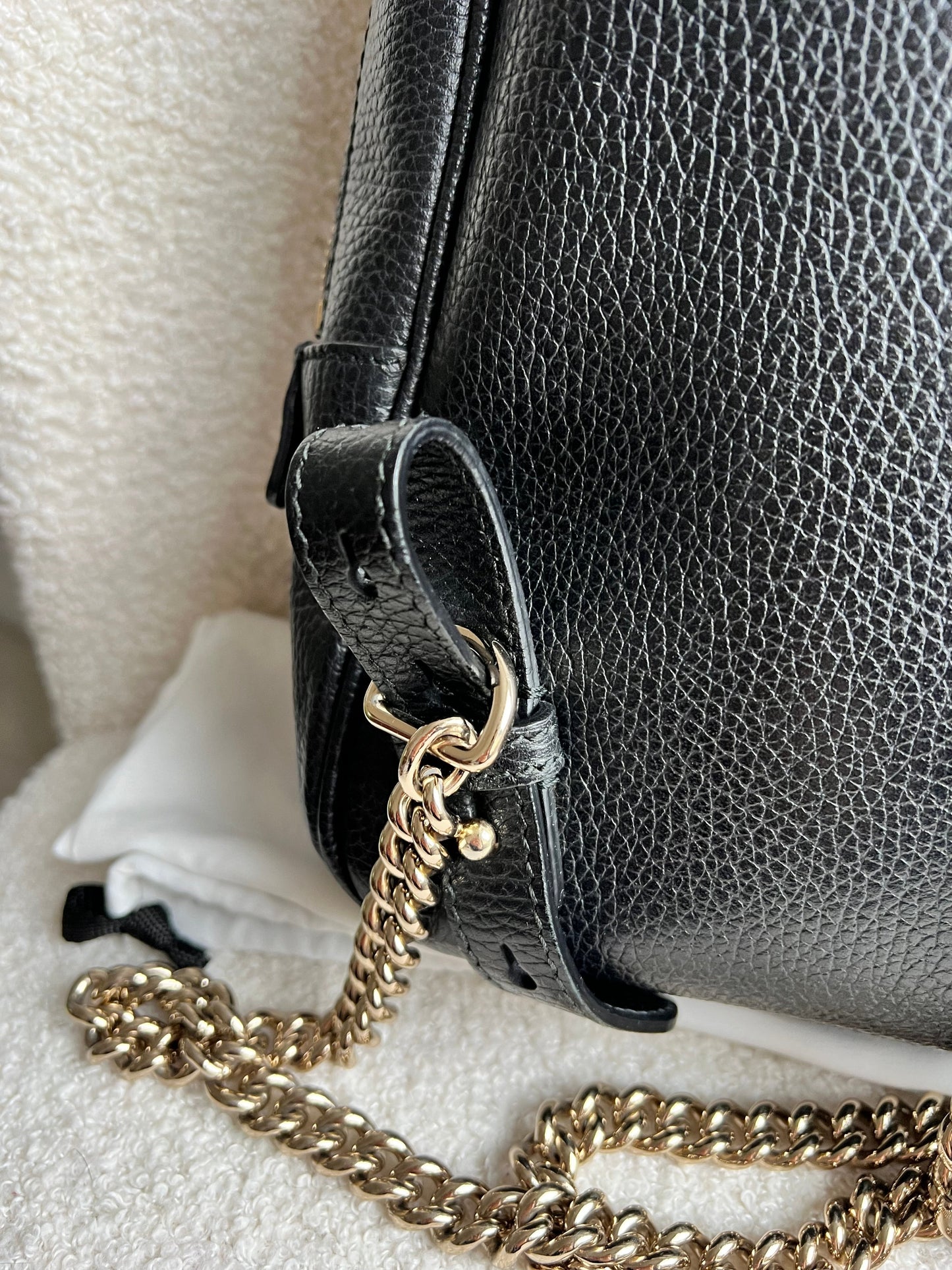 Gucci GG Black Soho Backpack