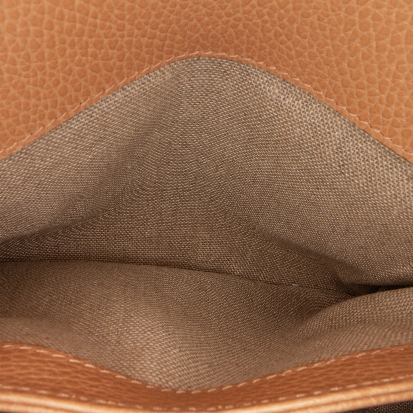 Gucci Interlocking G Brown Calfskin Dollar