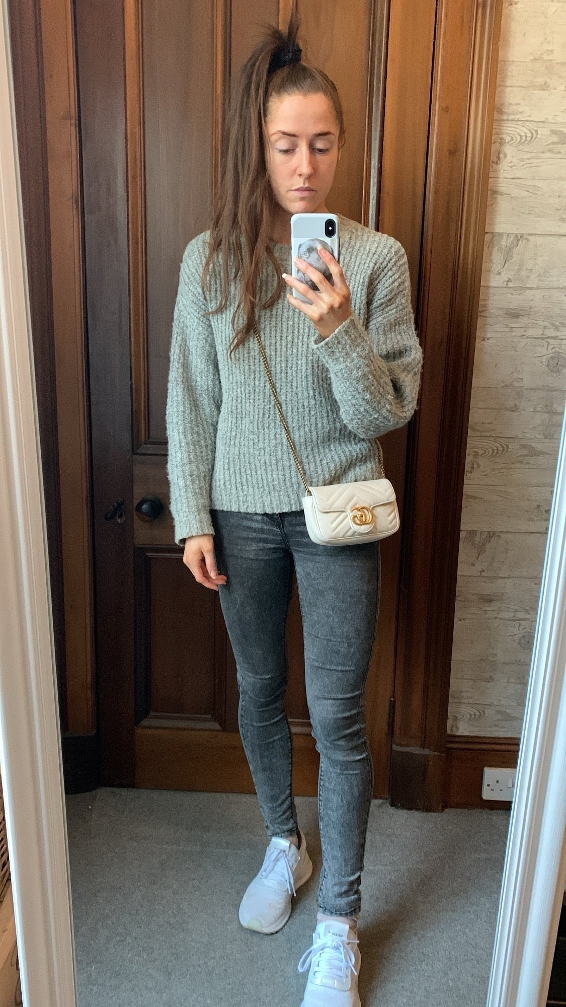 Gucci GG White Marmont Super Mini Shoulder Bag (RRP £985)