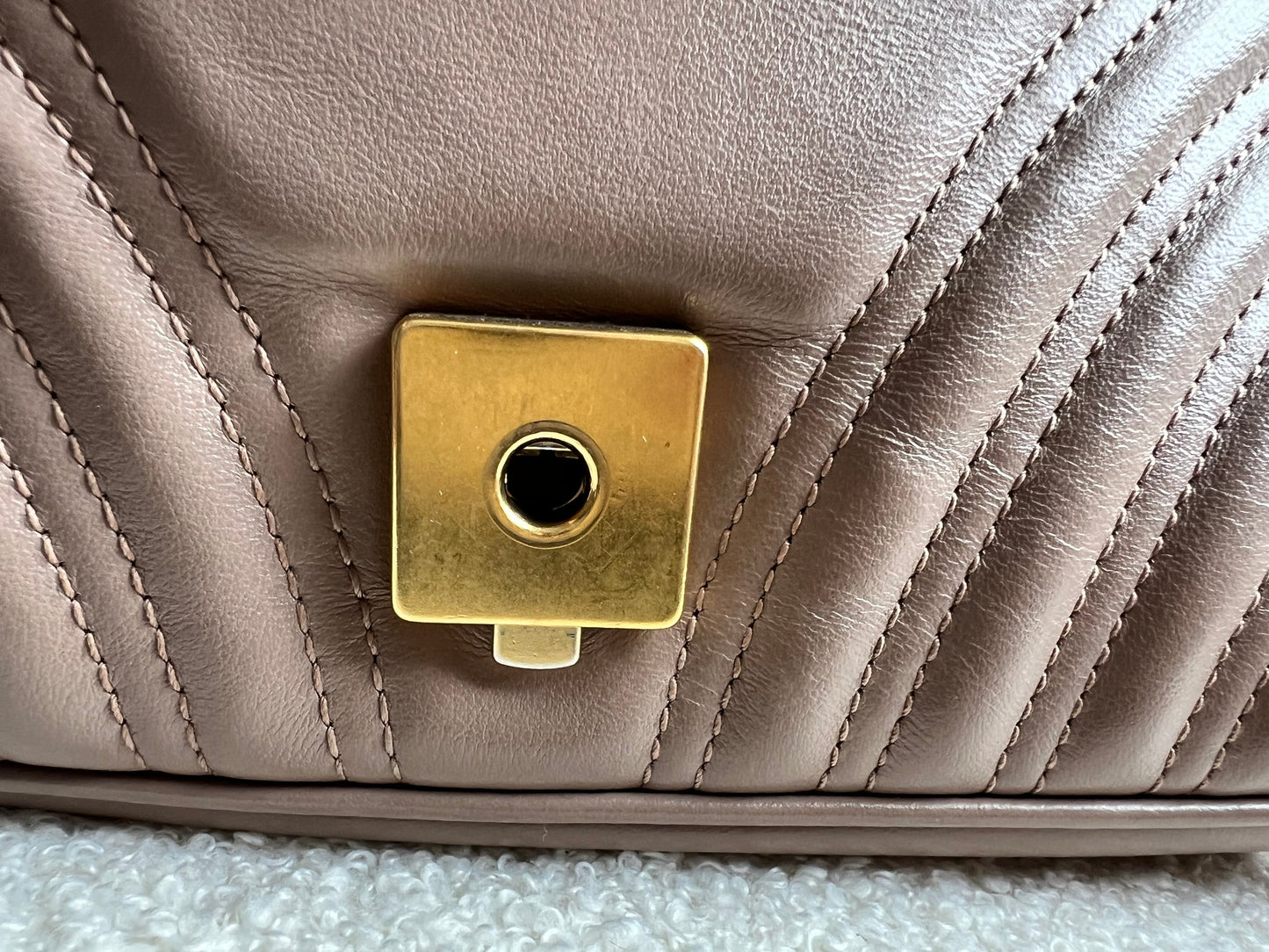 Gucci GG Dusty Pink Marmont Small Shoulder Bag (RRP £2070)