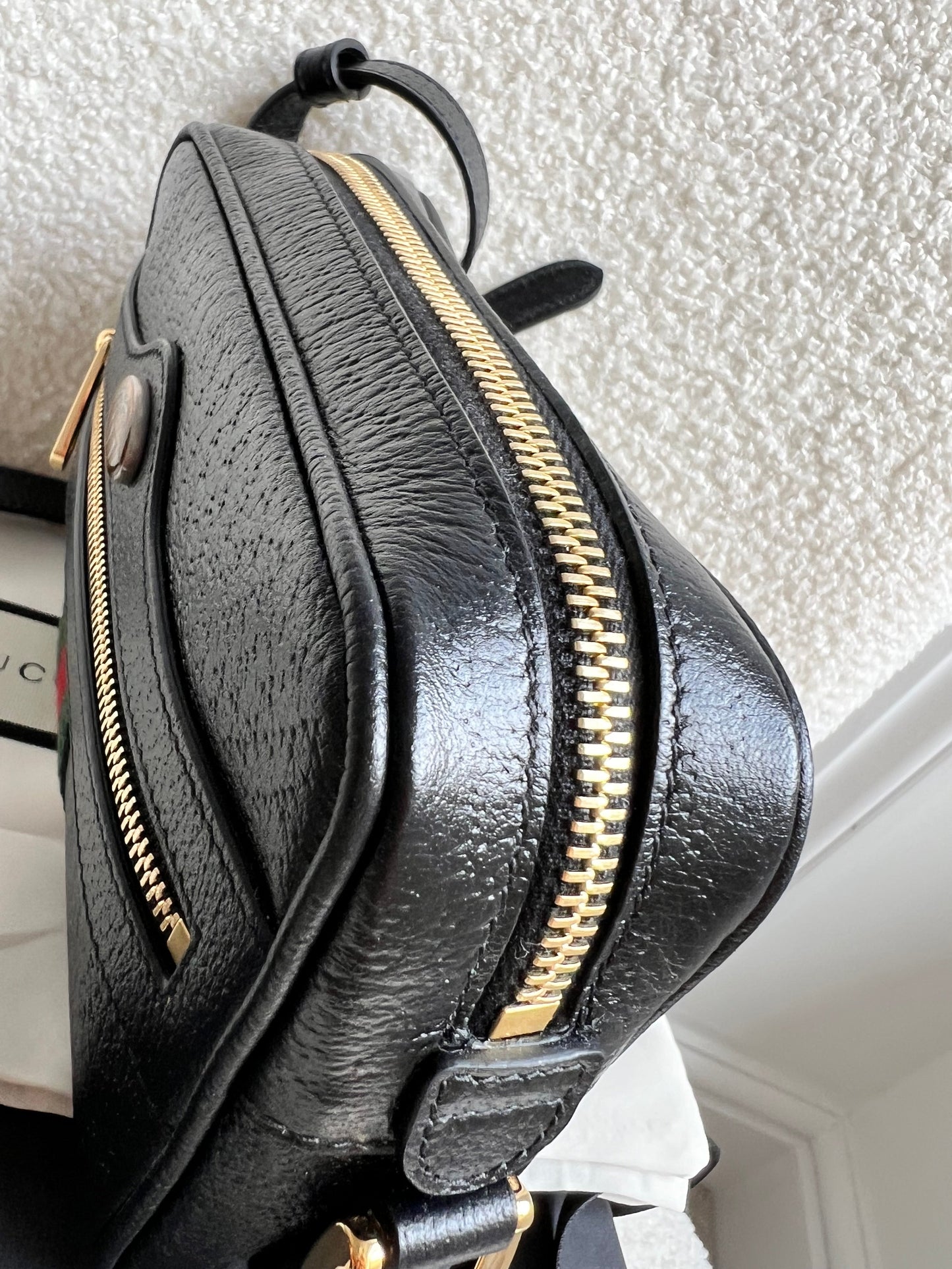 Gucci GG Black Ophidia Mini Shoulder Bag