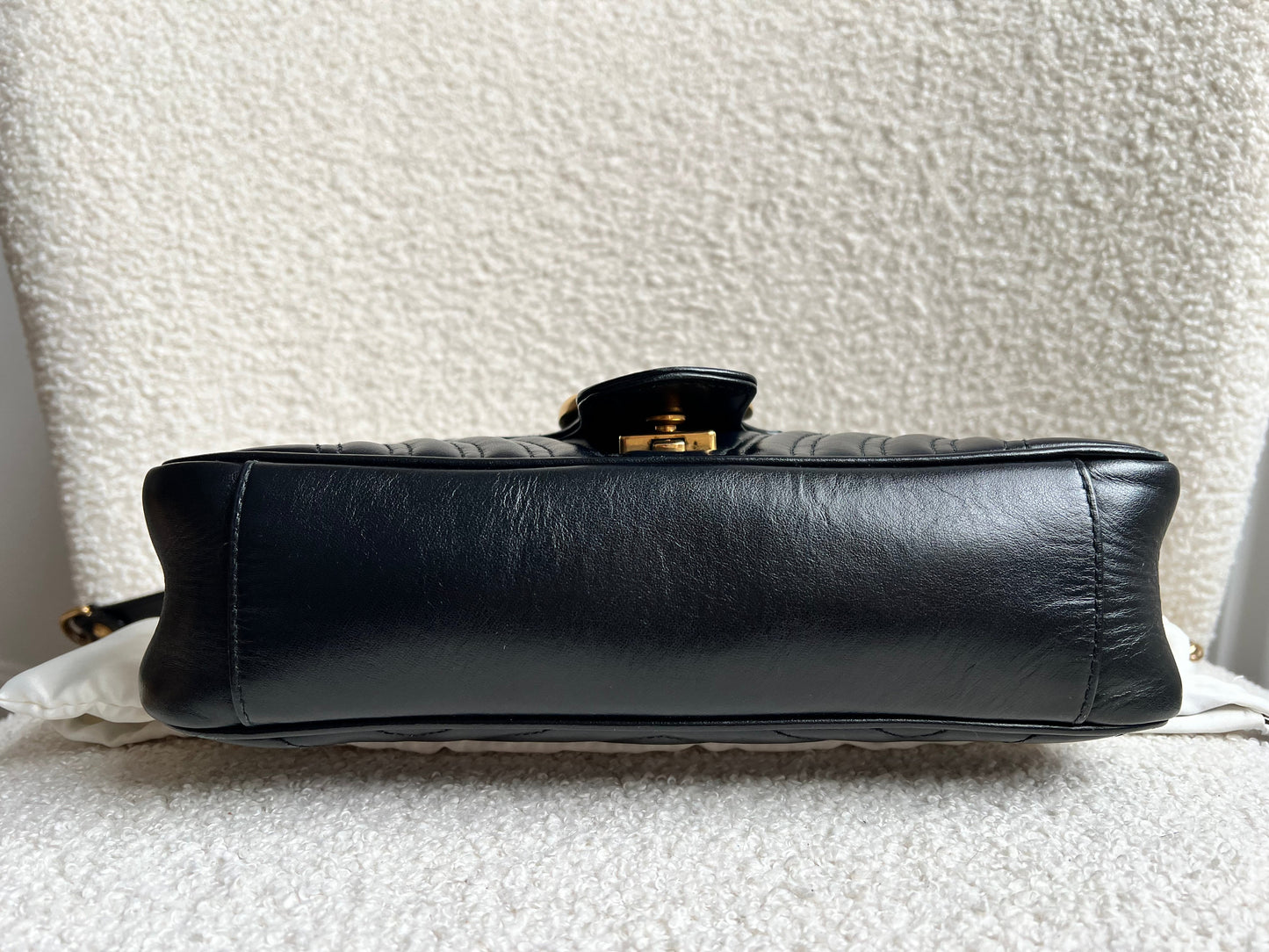 Gucci GG Black Marmont Small Shoulder Bag (RRP £2070)