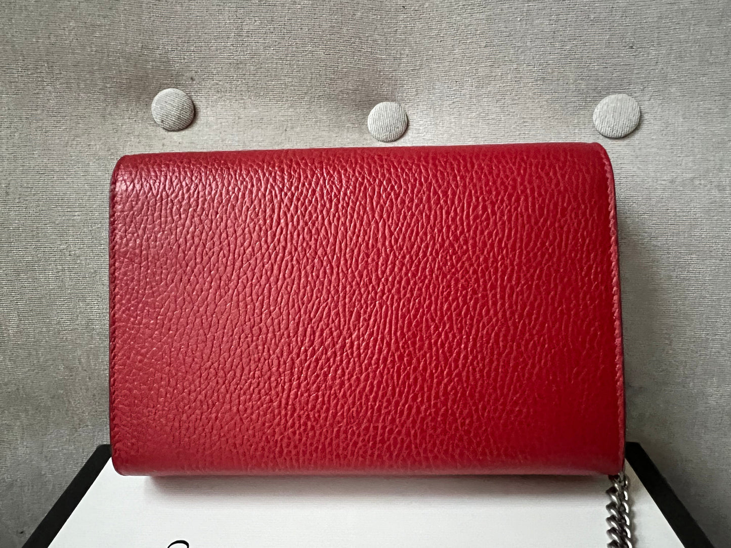 Gucci Dionysus Red Mini Chain Bag (RRP £1340)