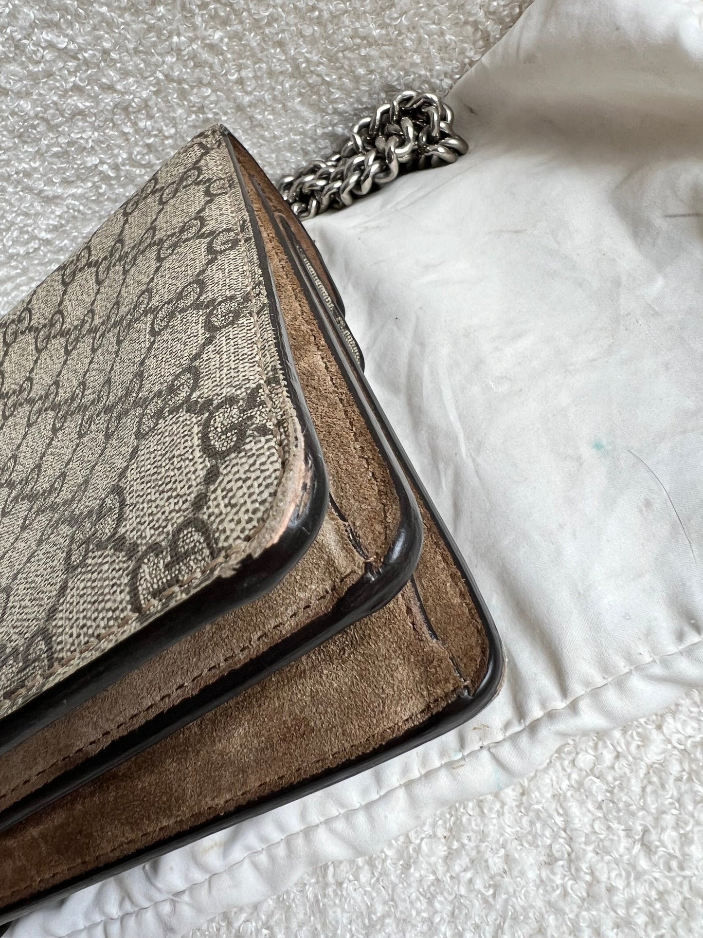 Gucci Dionysus GG Supreme Small Shoulder Bag (RRP £2,400)