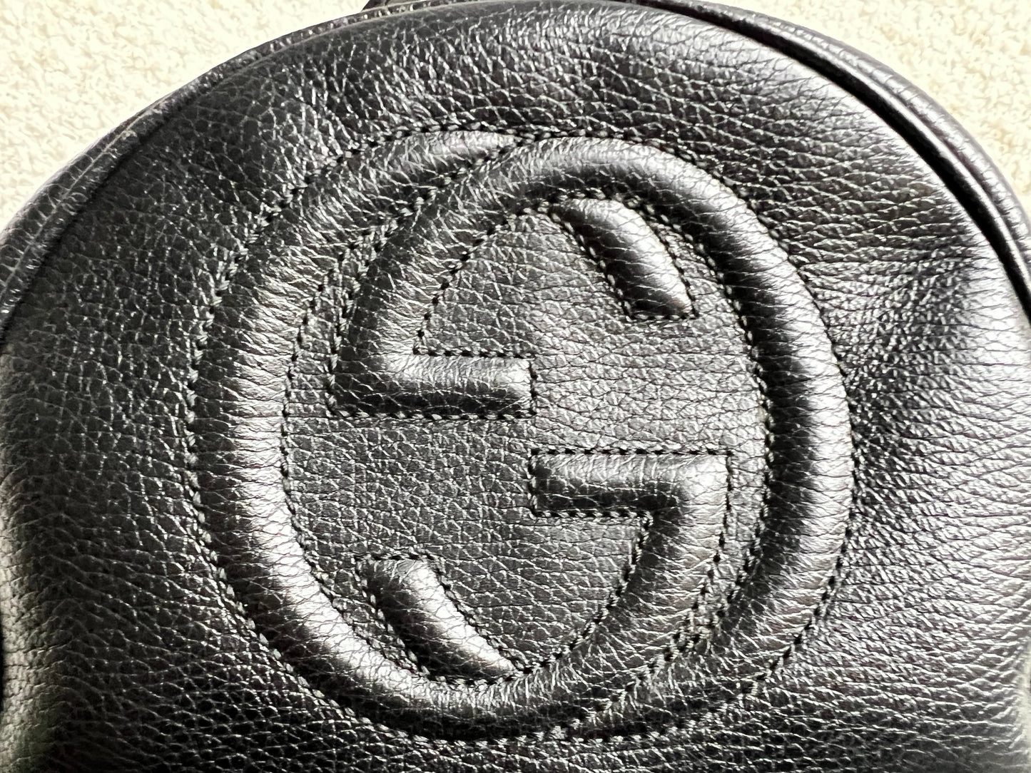 Gucci GG Black Soho Backpack