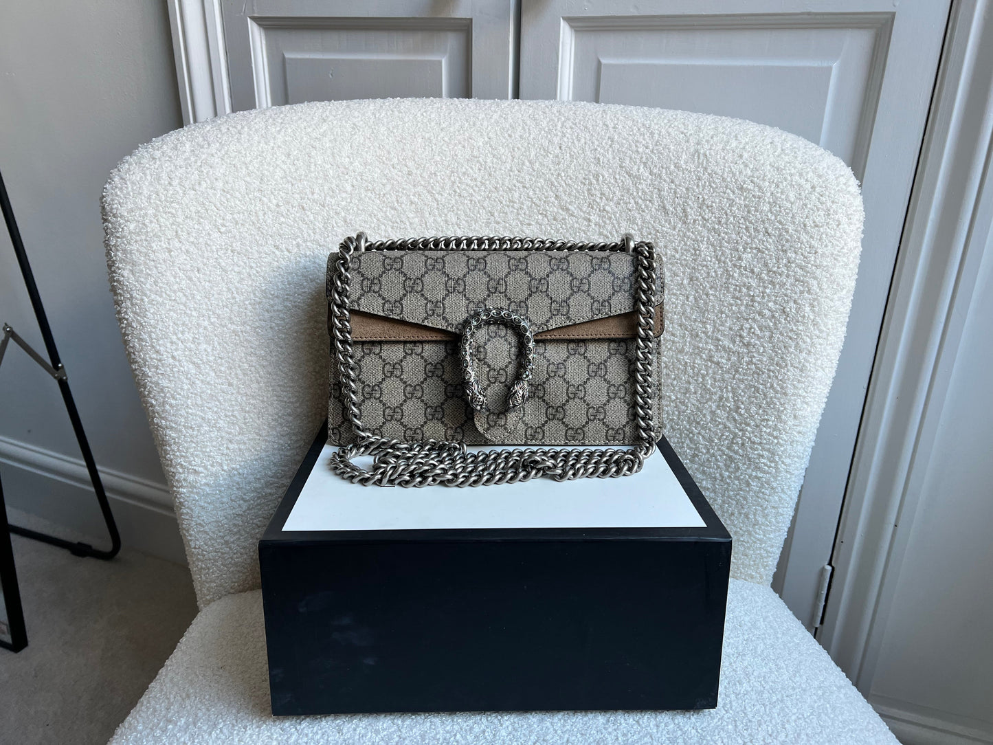 Gucci Dionysus GG Supreme Small Shoulder Bag (RRP £2,280)