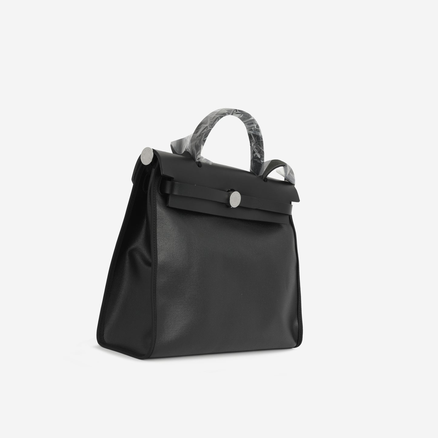Hermès Hermes - Herbag 31 - Noir Berline Toile PHW - 2024 - Brand New