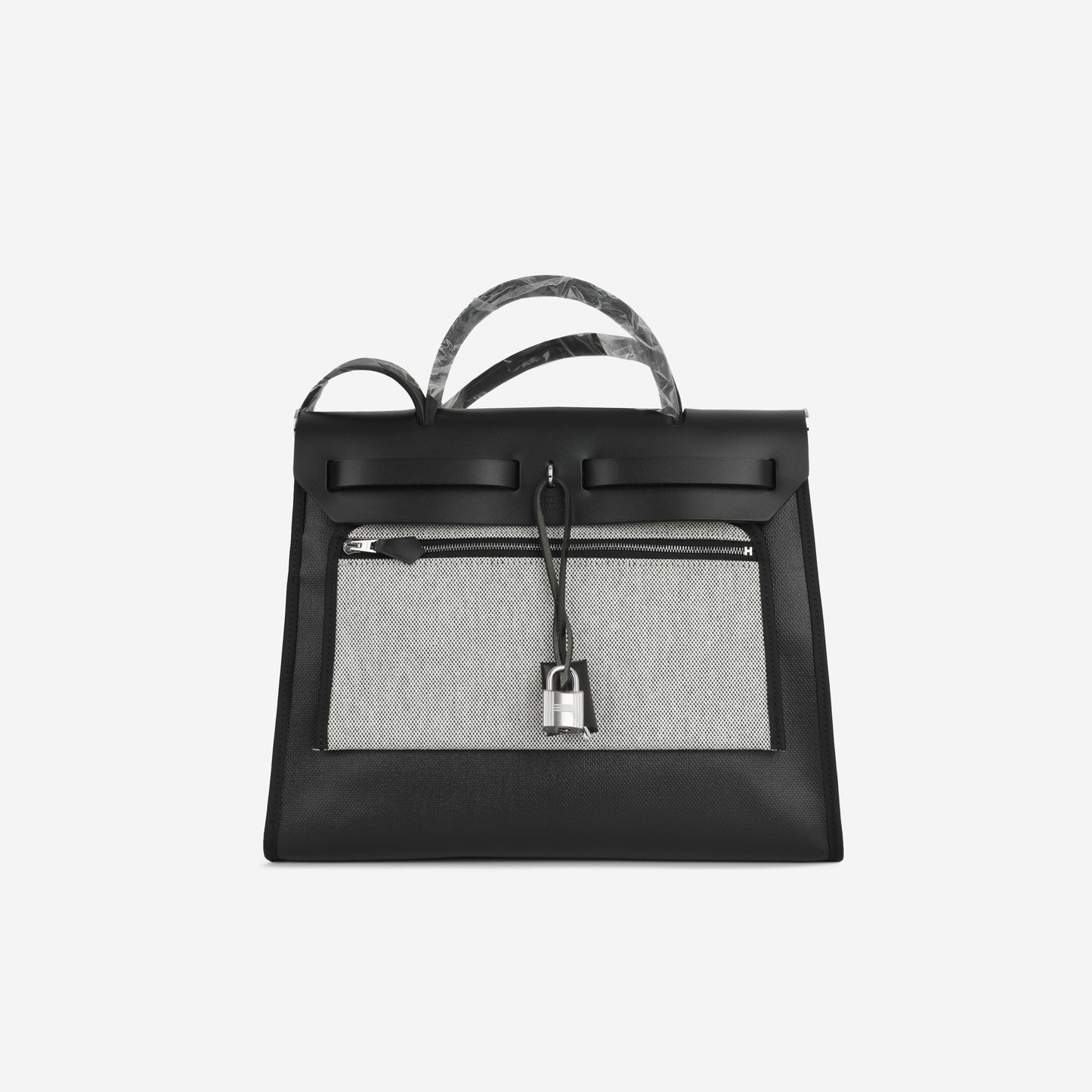 Hermès Hermes - Herbag 31 - Noir Berline Toile PHW - 2024 - Brand New