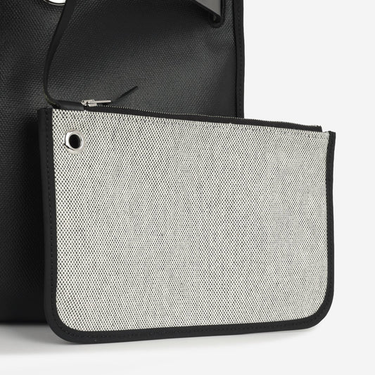 Hermès Hermes - Herbag 31 - Noir Berline Toile PHW - 2024 - Brand New