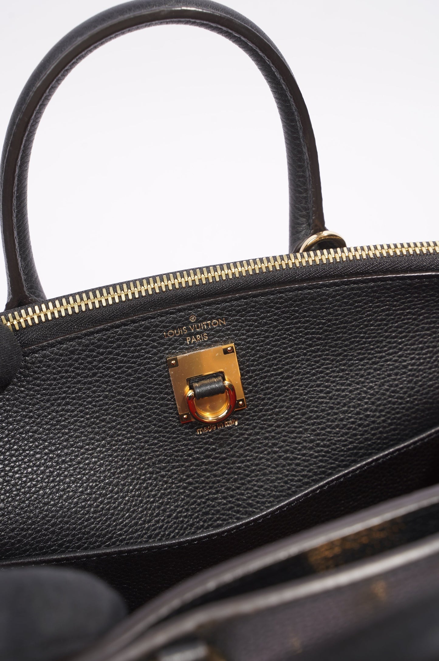 Louis Vuitton City Steamer Red / Black Leather PM