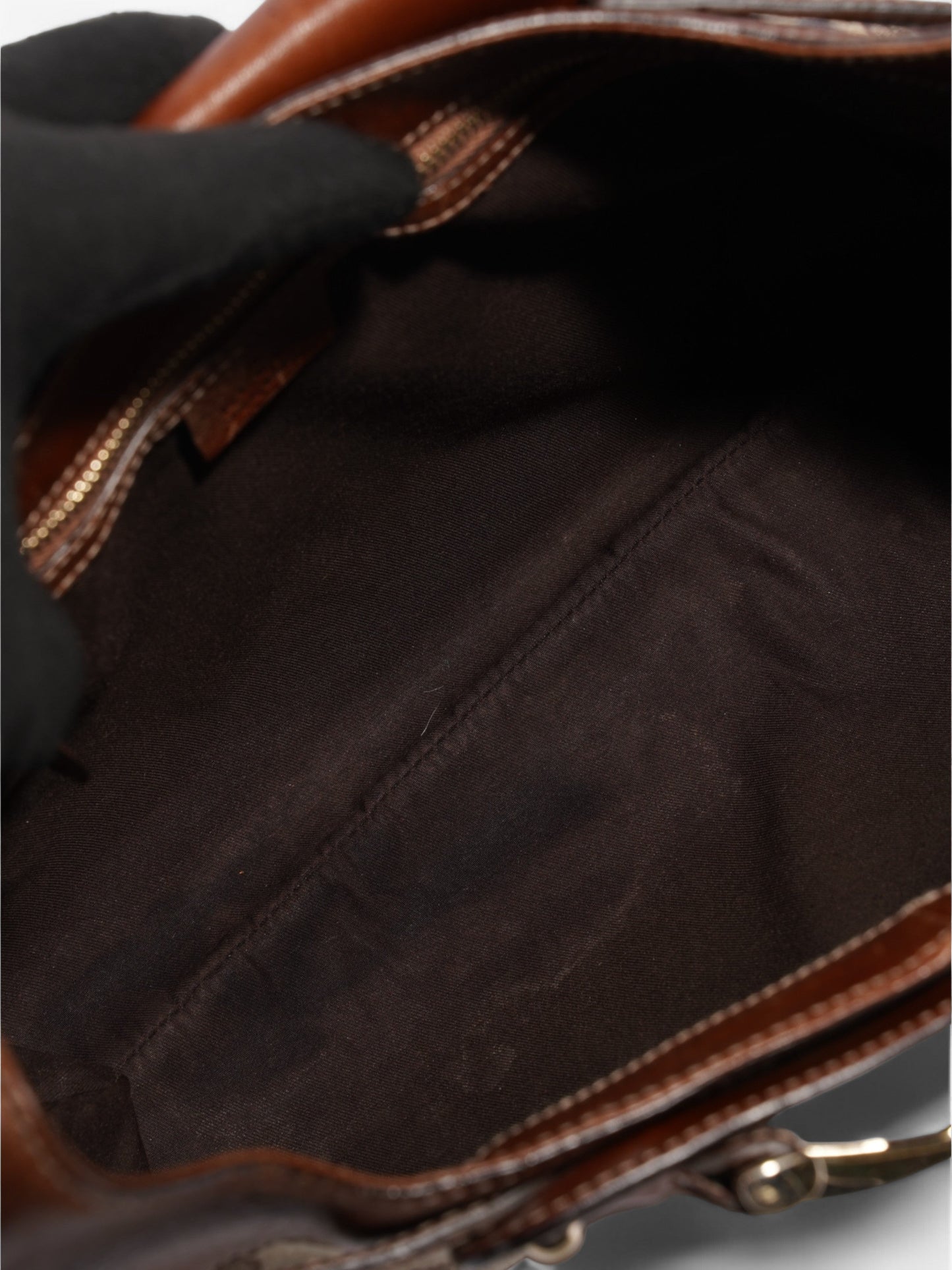 Gucci Horsebit Flap Beige And Ebony GG Supreme / Brown Canvas