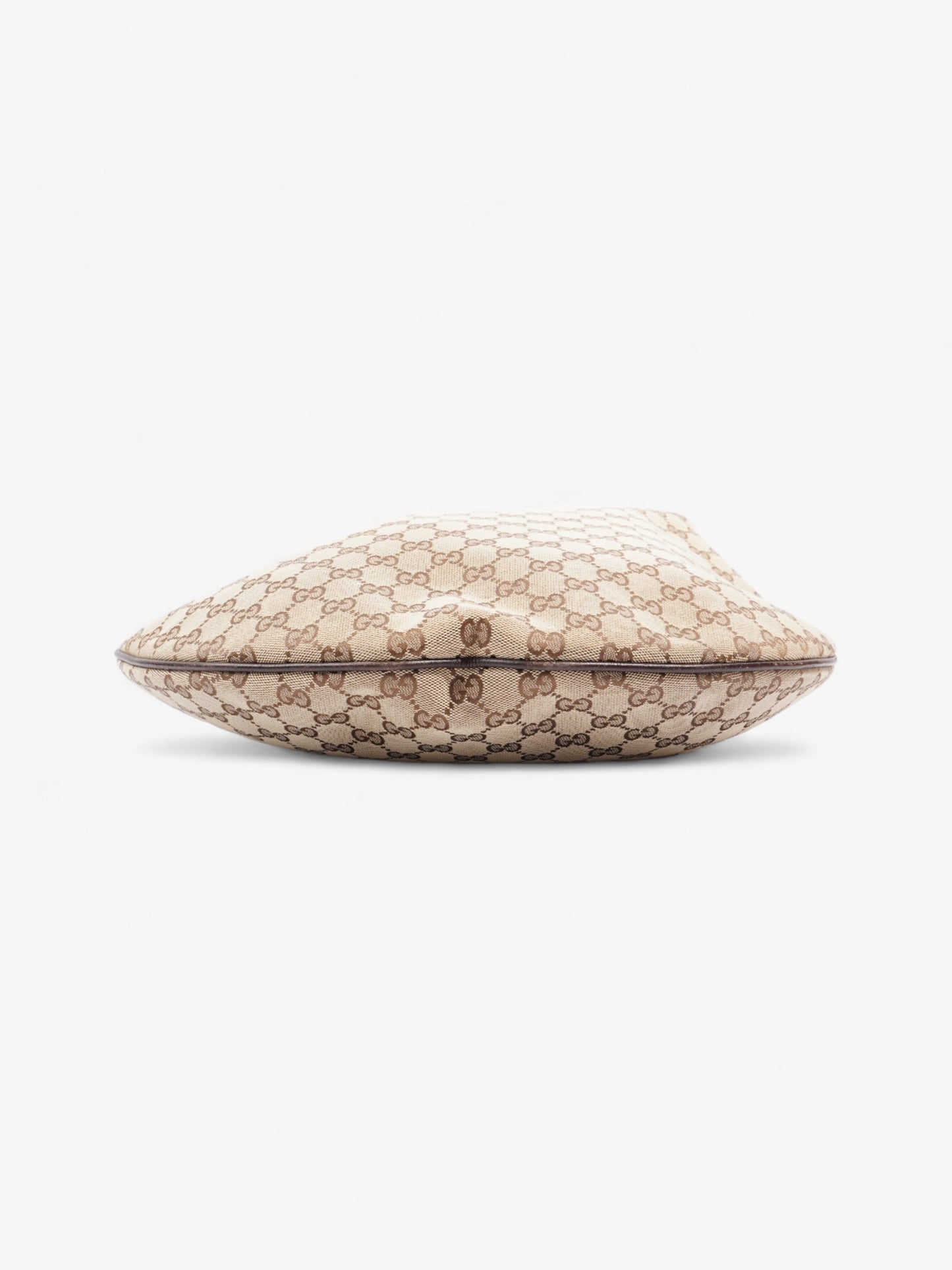Gucci GG Hobo Beige And Ebony GG Supreme / Brown Canvas