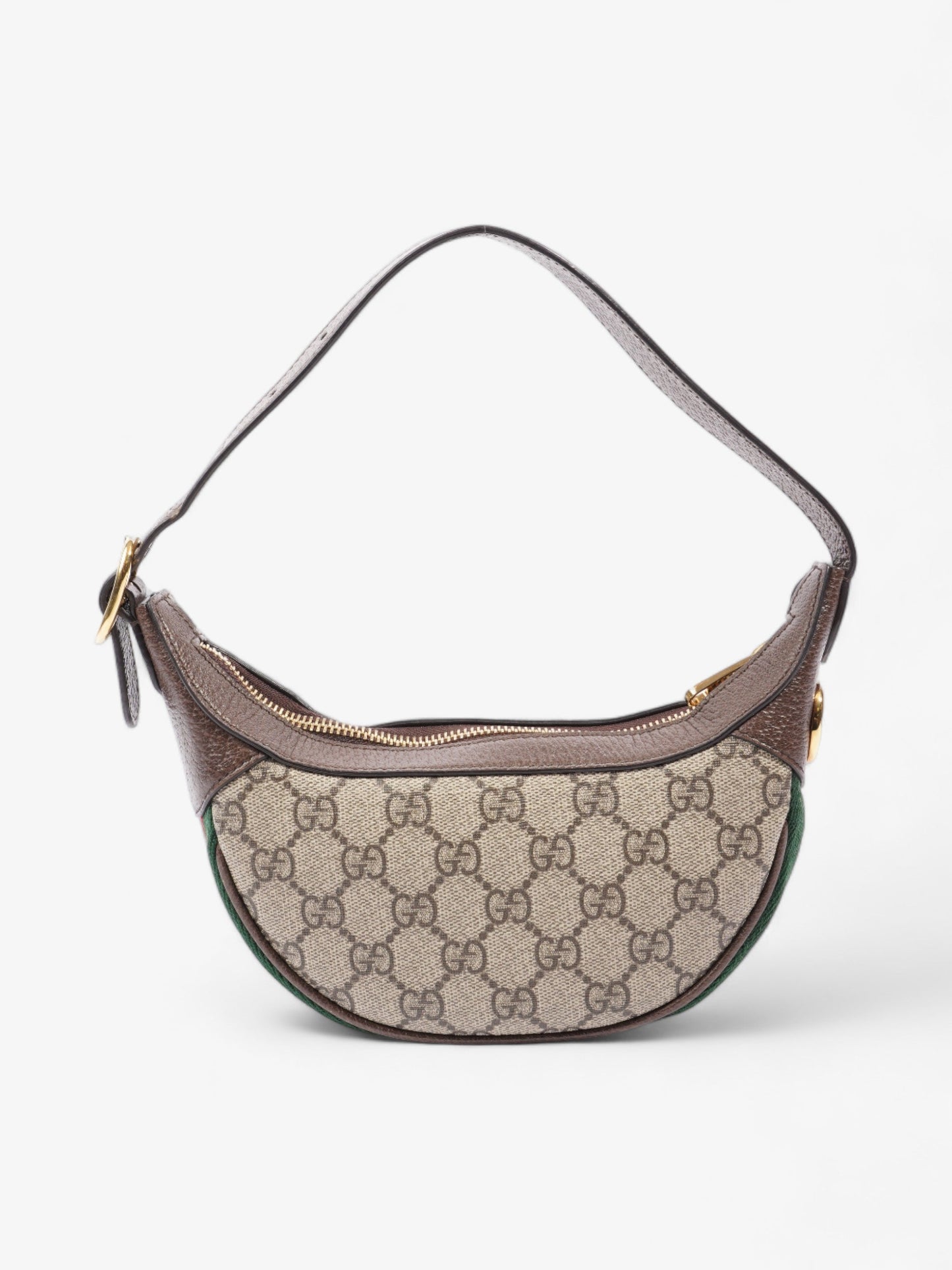Gucci Ophidia GG GG Supreme / Red / Green Coated Canvas Mini