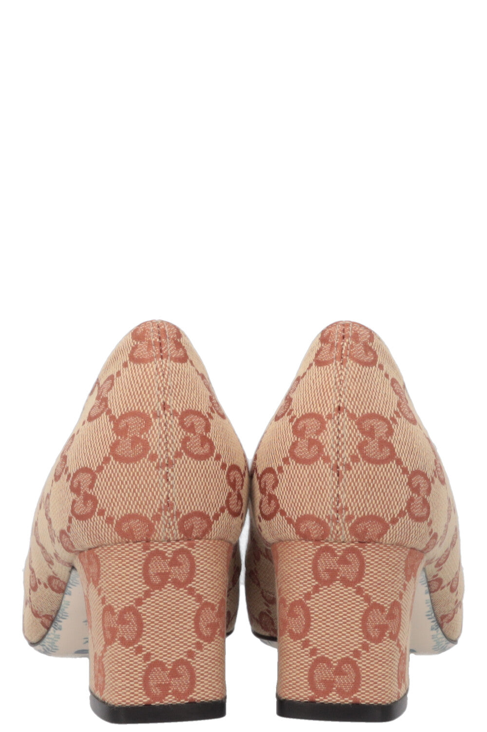 GUCCI GG Heels Beige Ruggine