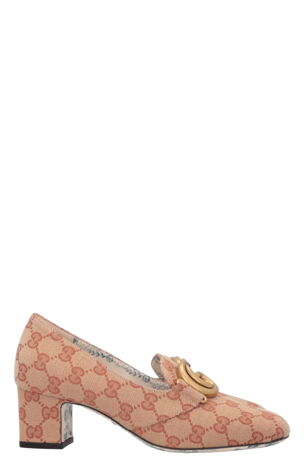 GUCCI GG Heels Beige Ruggine