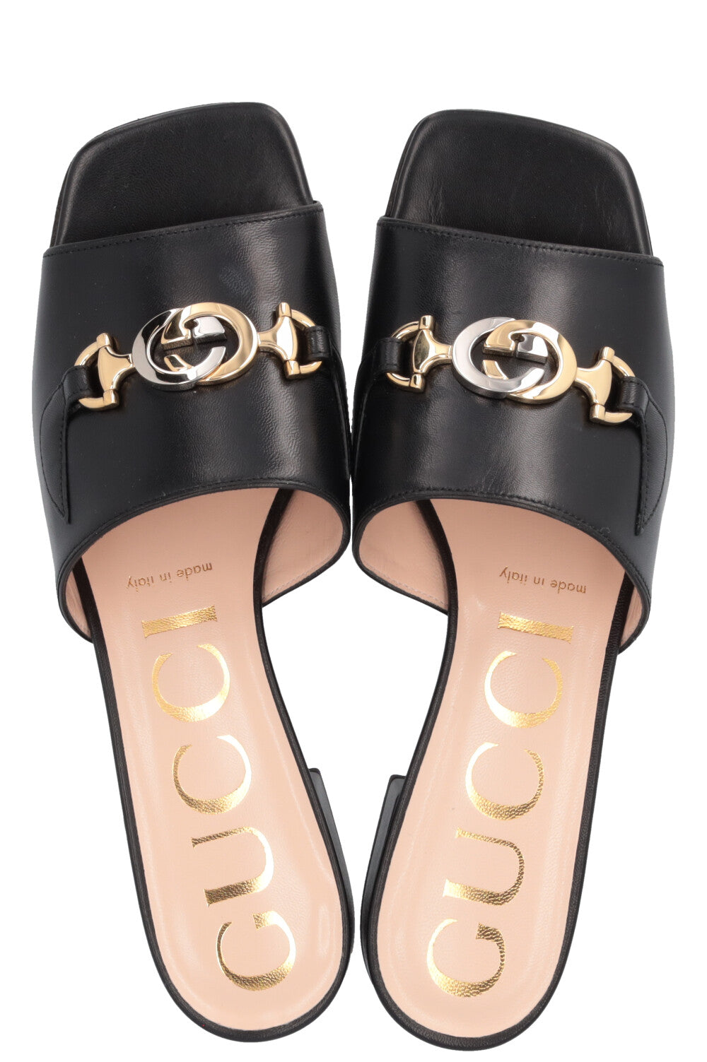 GUCCI Malaga Kid Sandals Black