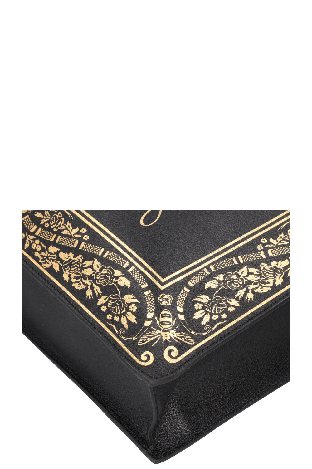 GUCCI Tote Butterfly Convertible Black