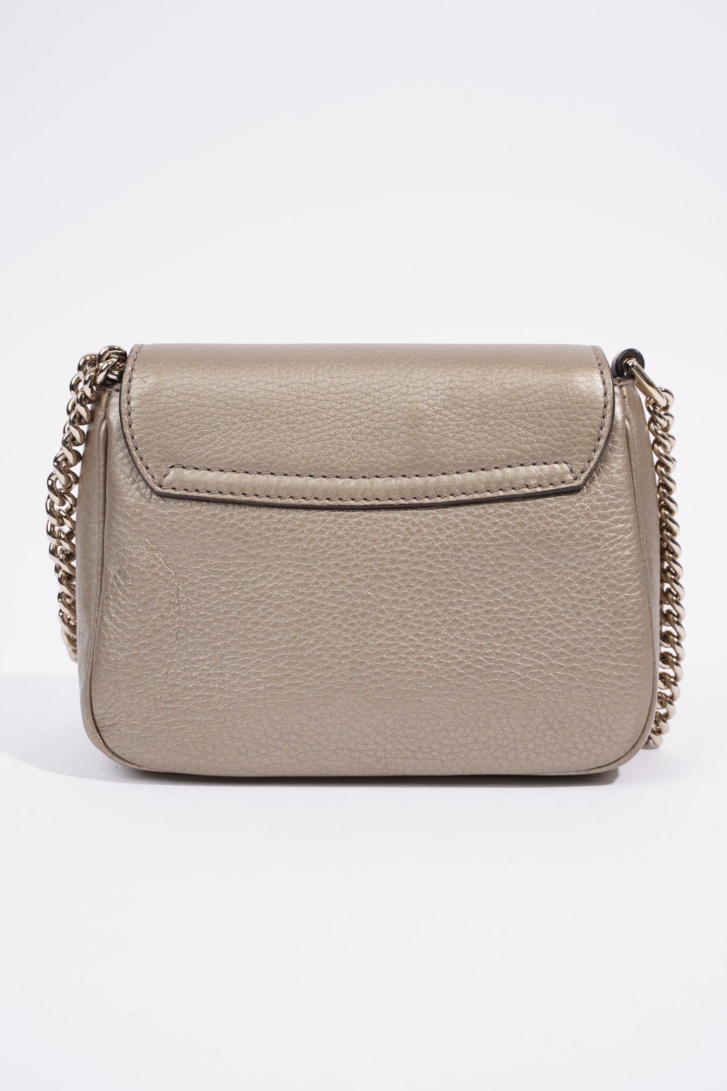 Gucci Soho Chain Bronze Grained Leather Small