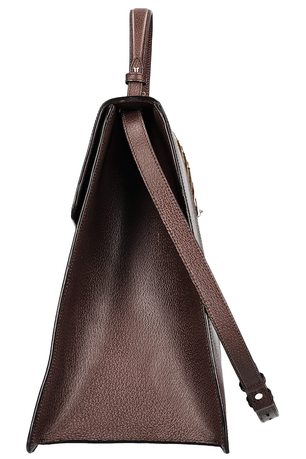 GUCCI Sylvie Handle Bag XXL Brown
