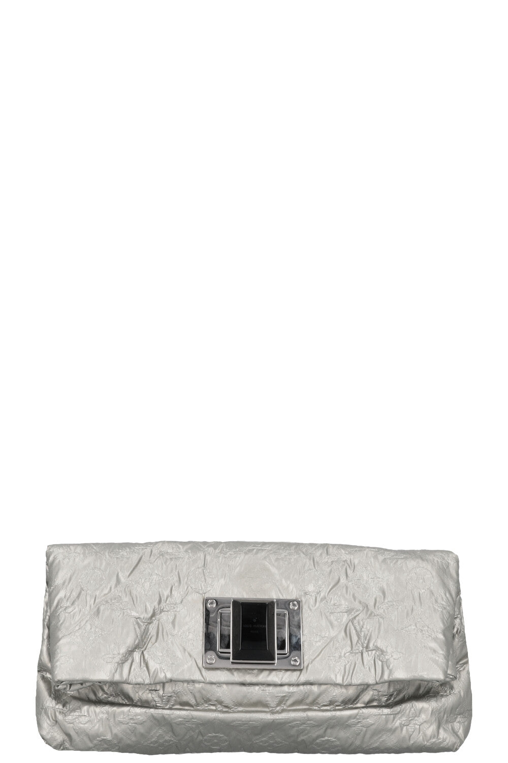 LOUIS VUITTON Altair Clutch Silver