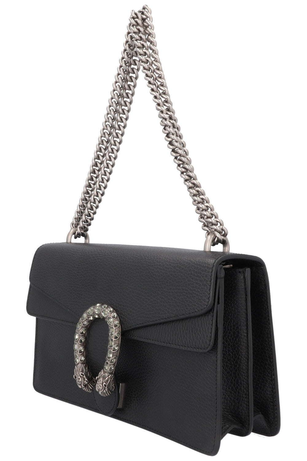 GUCCI Medium Dionysus Crossbody Bag Black