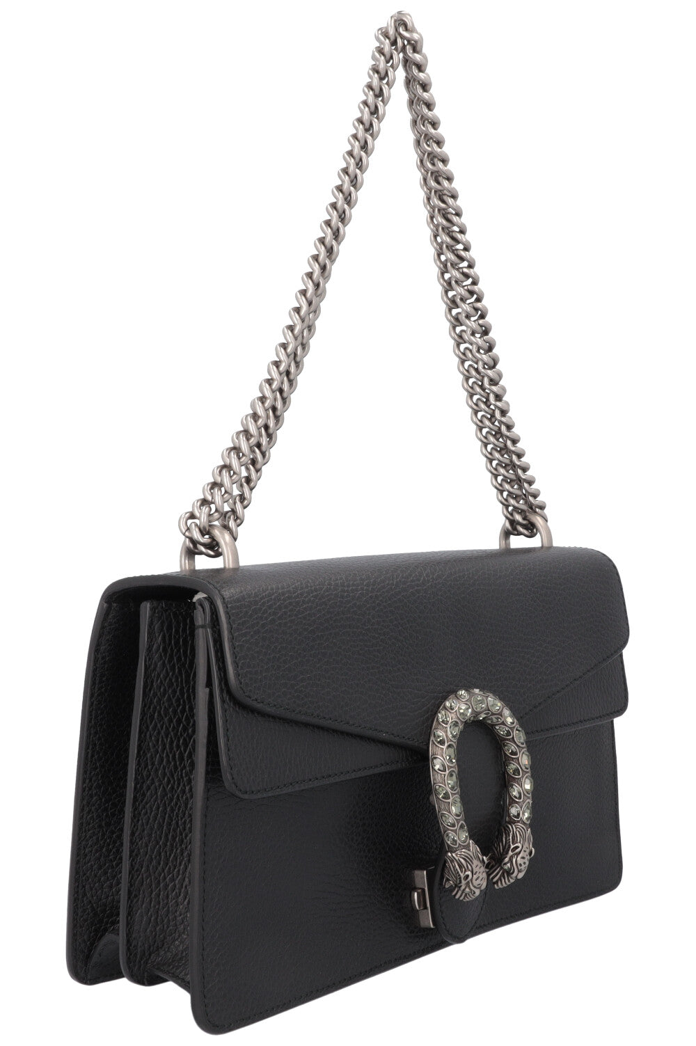GUCCI Medium Dionysus Crossbody Bag Black