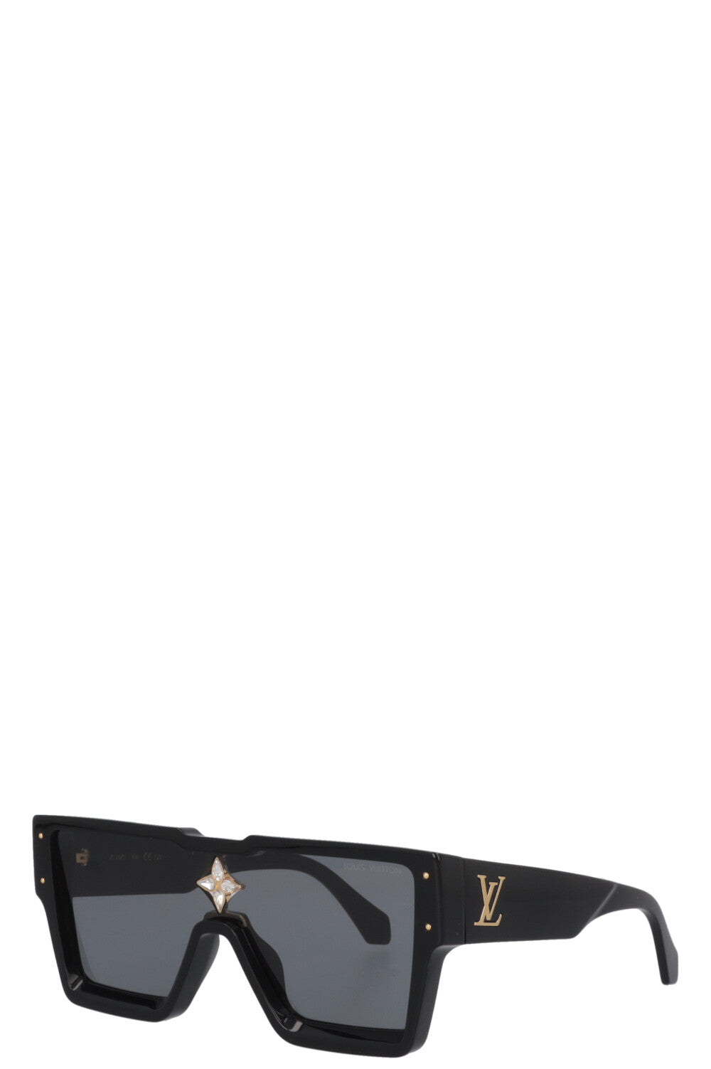 LOUIS VUITTON Cyclone Sunglasses Z1547E Black