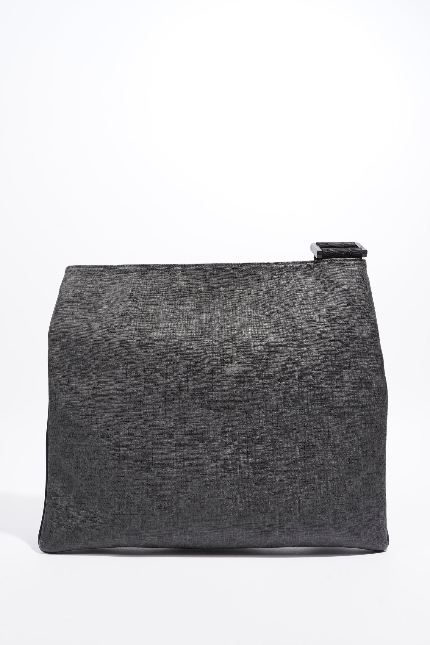 Gucci GG Messenger Bag Black Coated Canvas