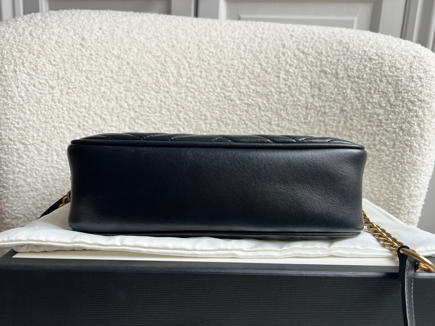 Gucci GG Black Marmont Small Shoulder Bag (RRP £1440)