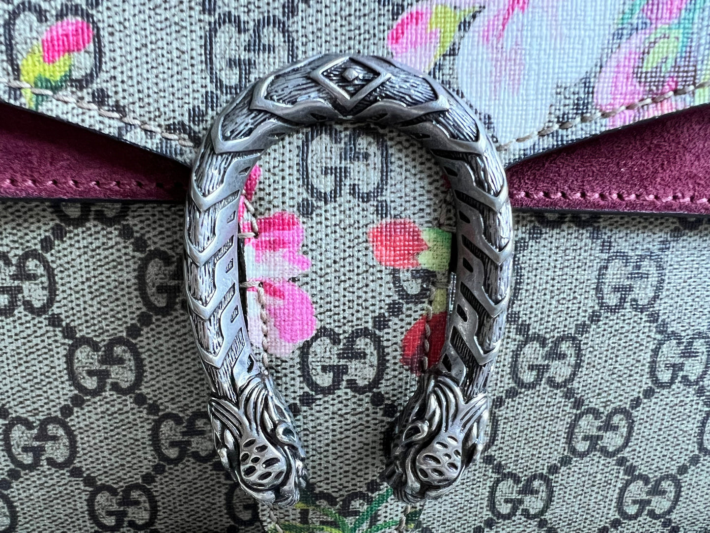 Gucci Dionysus GG Blooms Mini Shoulder Bag (RRP £1,700)