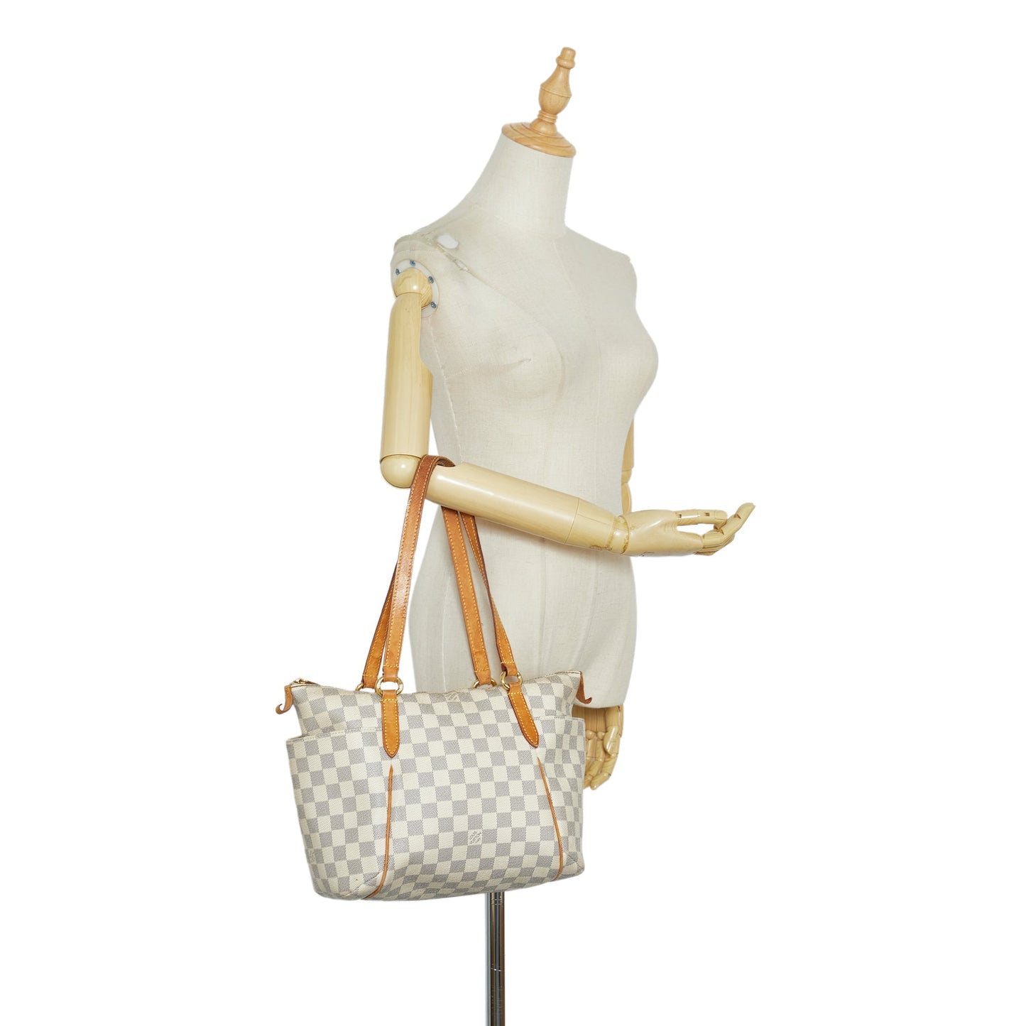 LOUIS VUITTON Damier Azur Totally PM Tote Bag