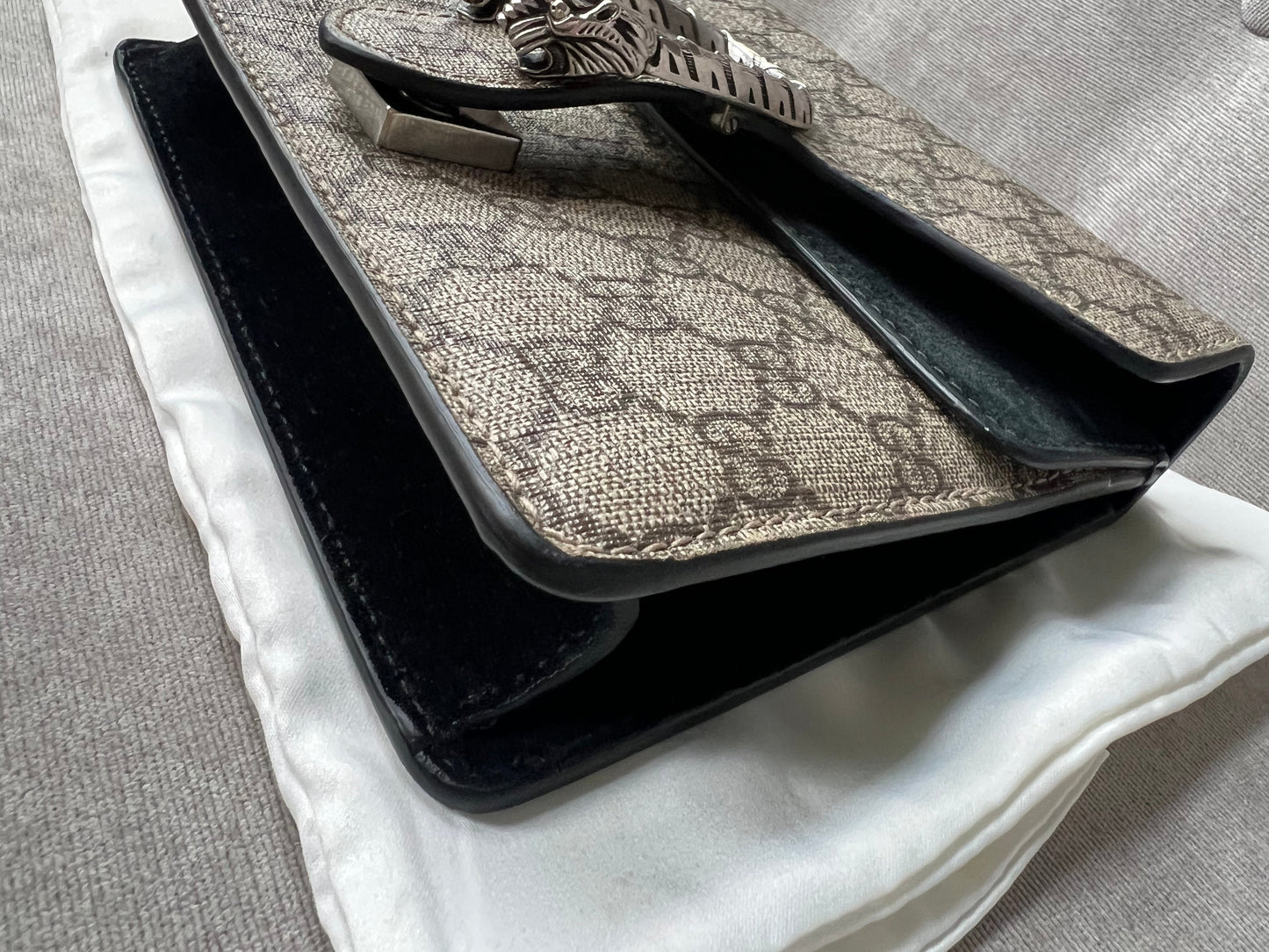 Gucci Dionysus GG Supreme Mini Shoulder Bag (RRP £1,700)