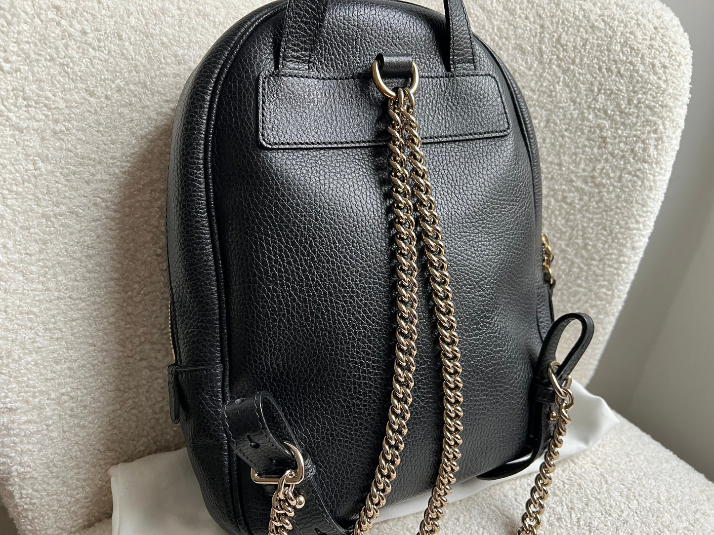 Gucci GG Black Soho Backpack