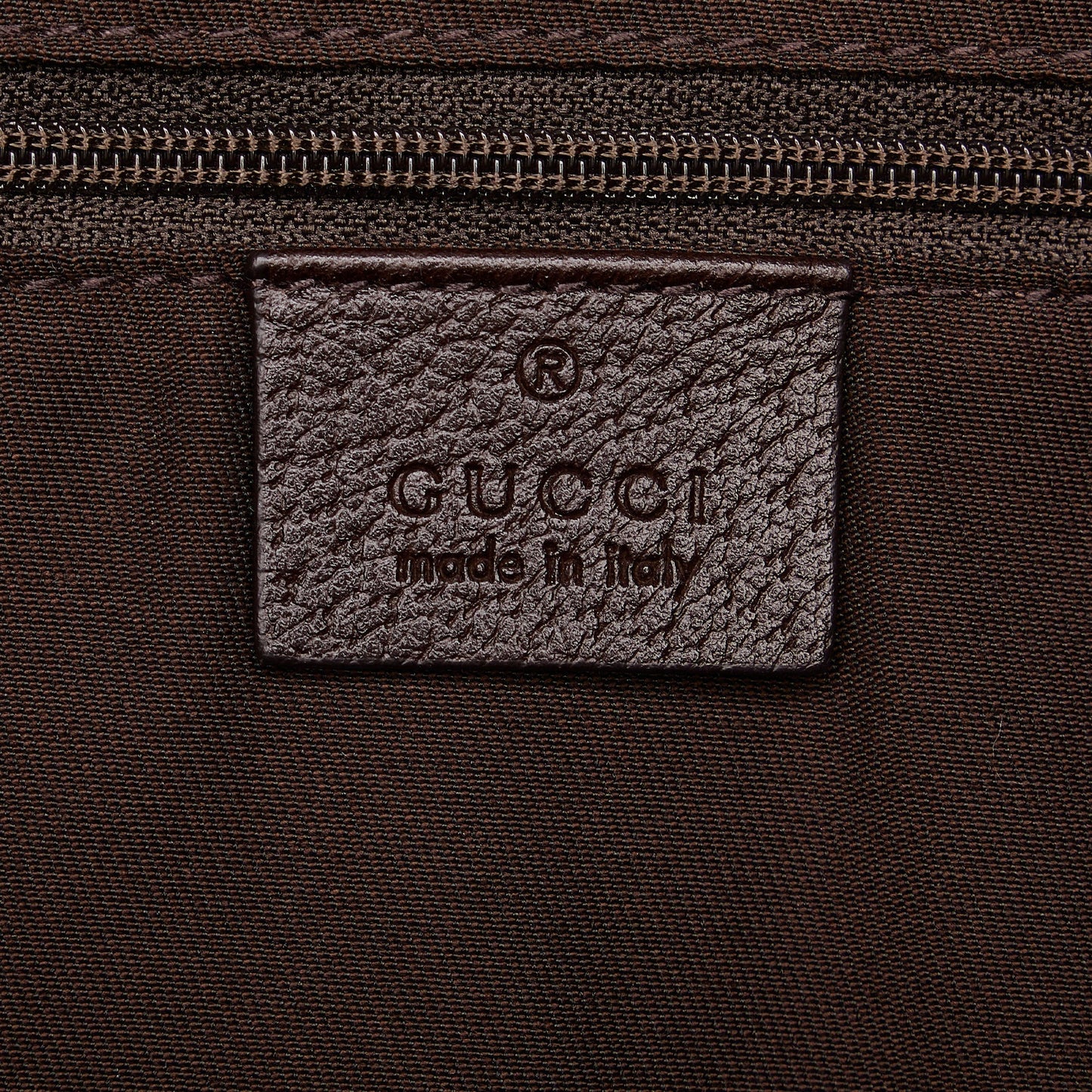 Brown Gucci GG Canvas Abbey D-Ring Tote Bag