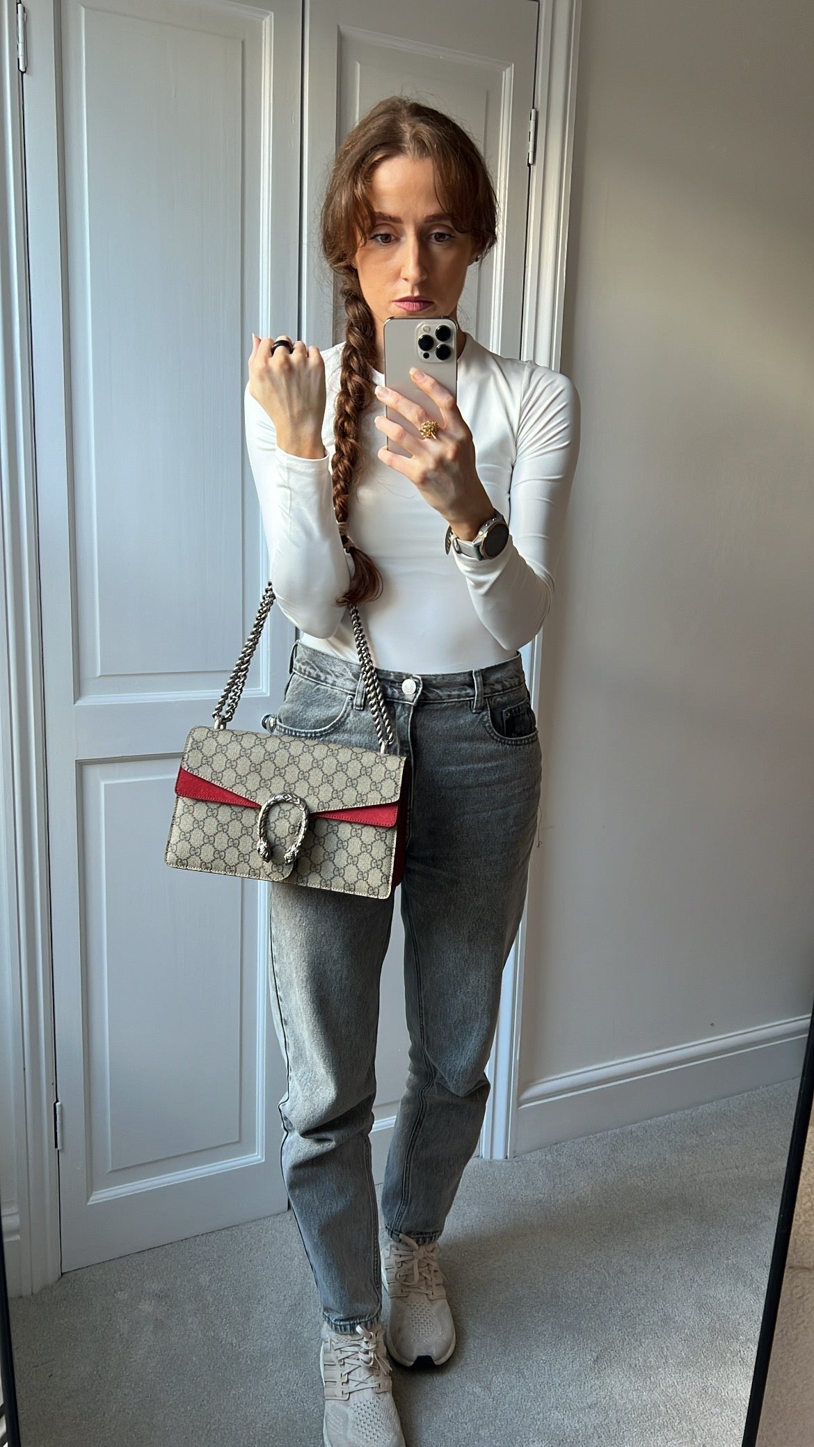 Gucci Dionysus GG Supreme Small Shoulder Bag (RRP £2,220)
